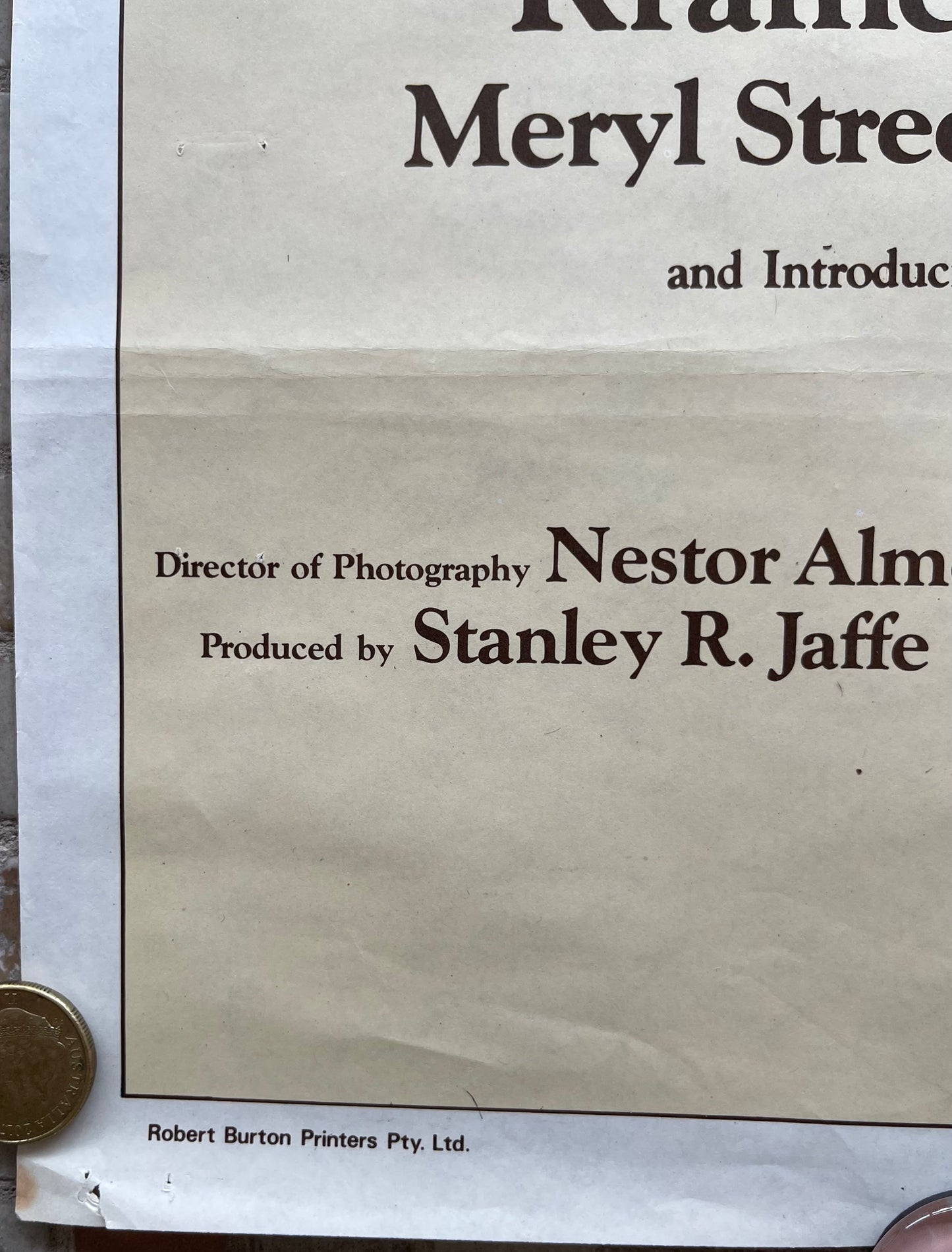 Kramer vs Kramer (1979) - Daybill