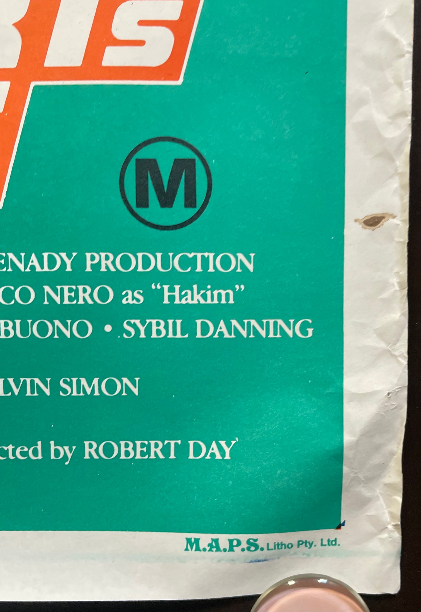 The Man With Bogart's Face (1980) - Daybill