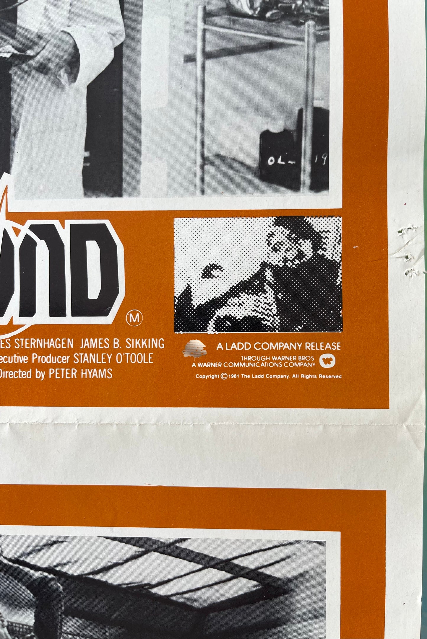 Outland (1981) - Lobby Card Sheet