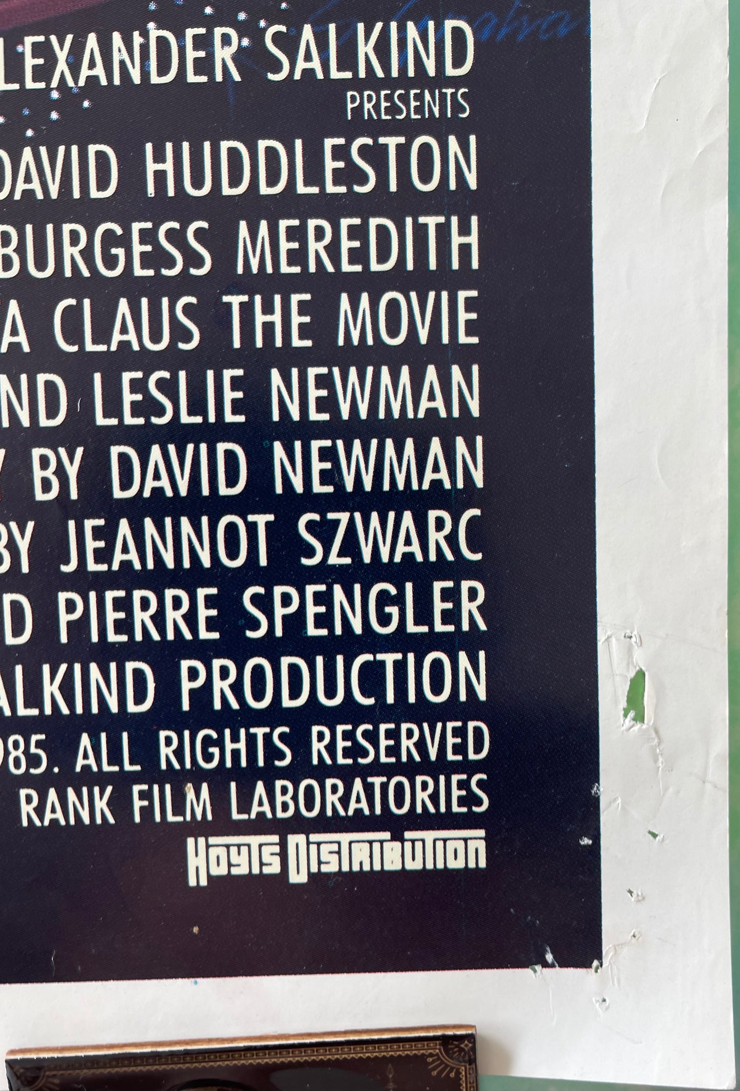 Santa Claus the Movie (1985) - One Sheet