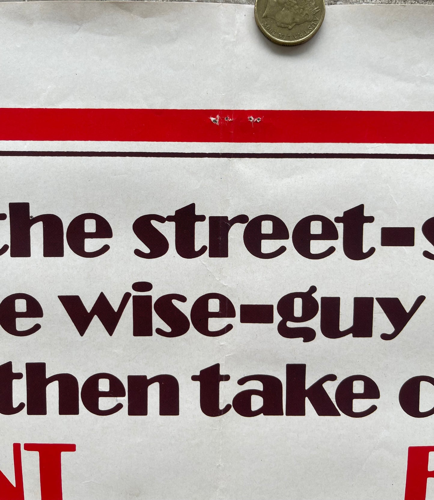 City Heat (1981) Clint Eastwood Burt Reynolds - One Sheet