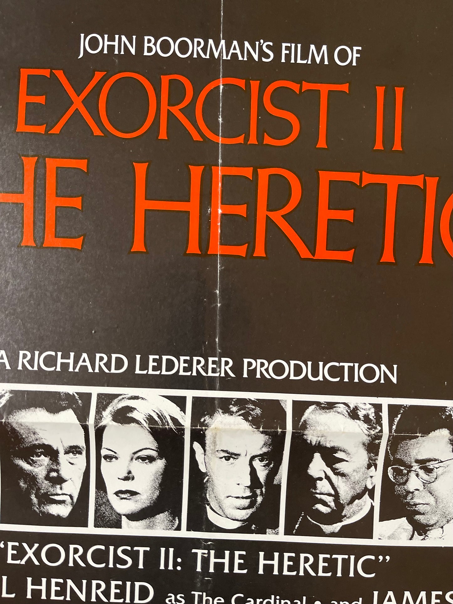Exorcist II: The Heretic (1977) - One Sheet