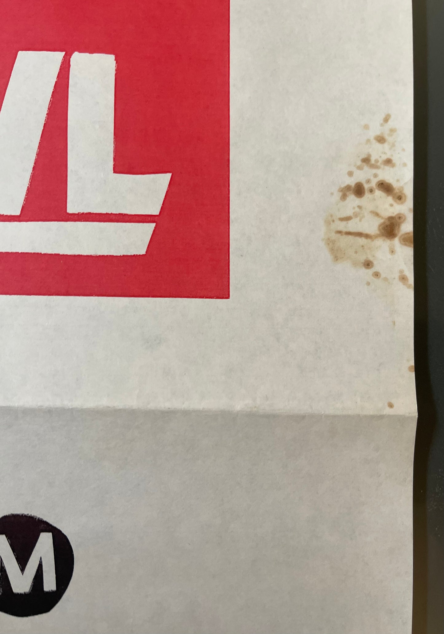 The Big Brawl (1980) Jackie Chan - Daybill