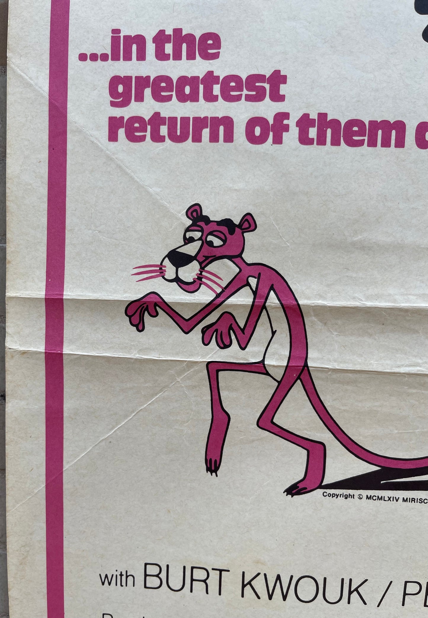 Return of the Pink Panther (1975) - Daybill