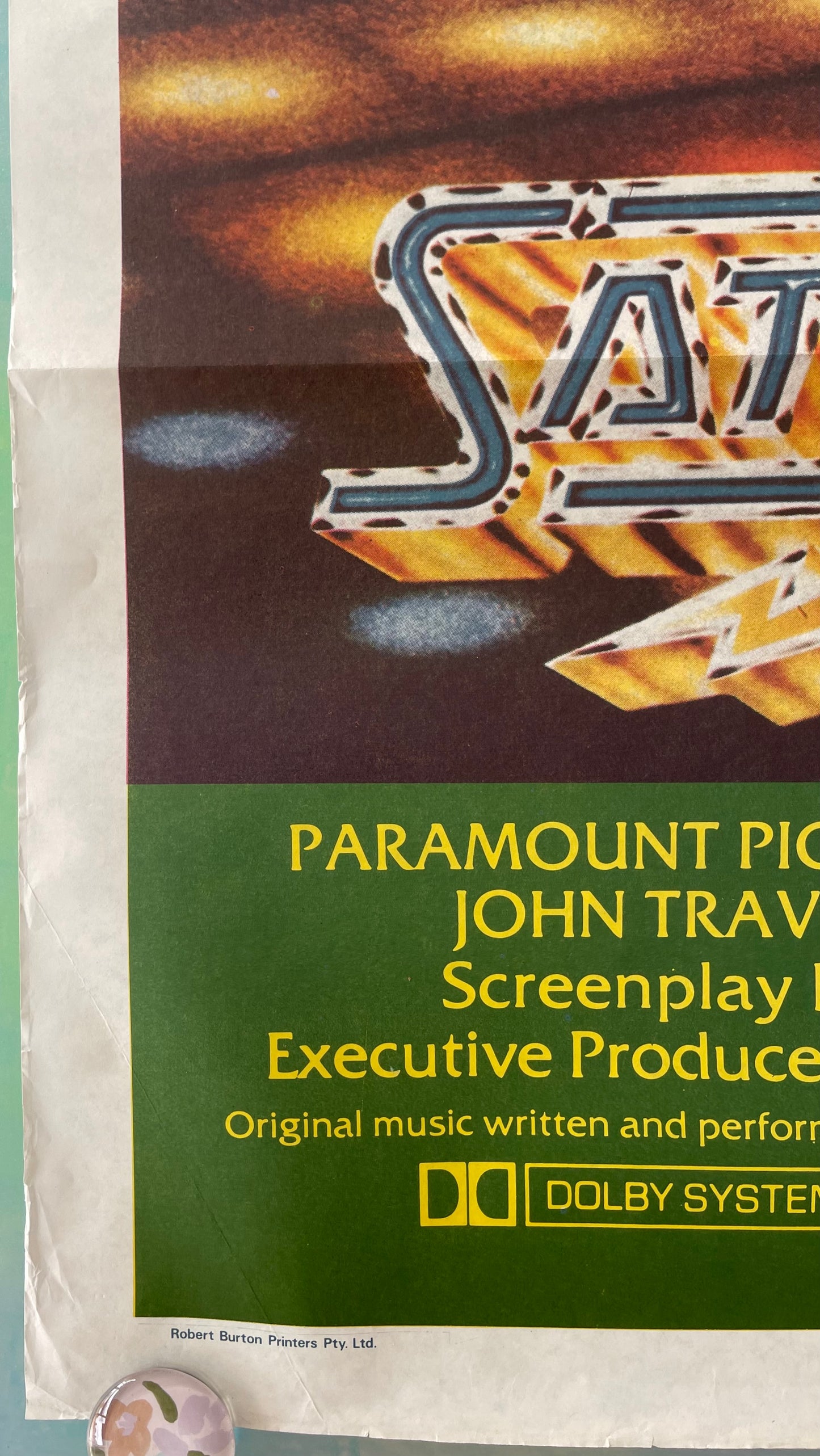 Saturday Night Fever (1977) - One Sheet