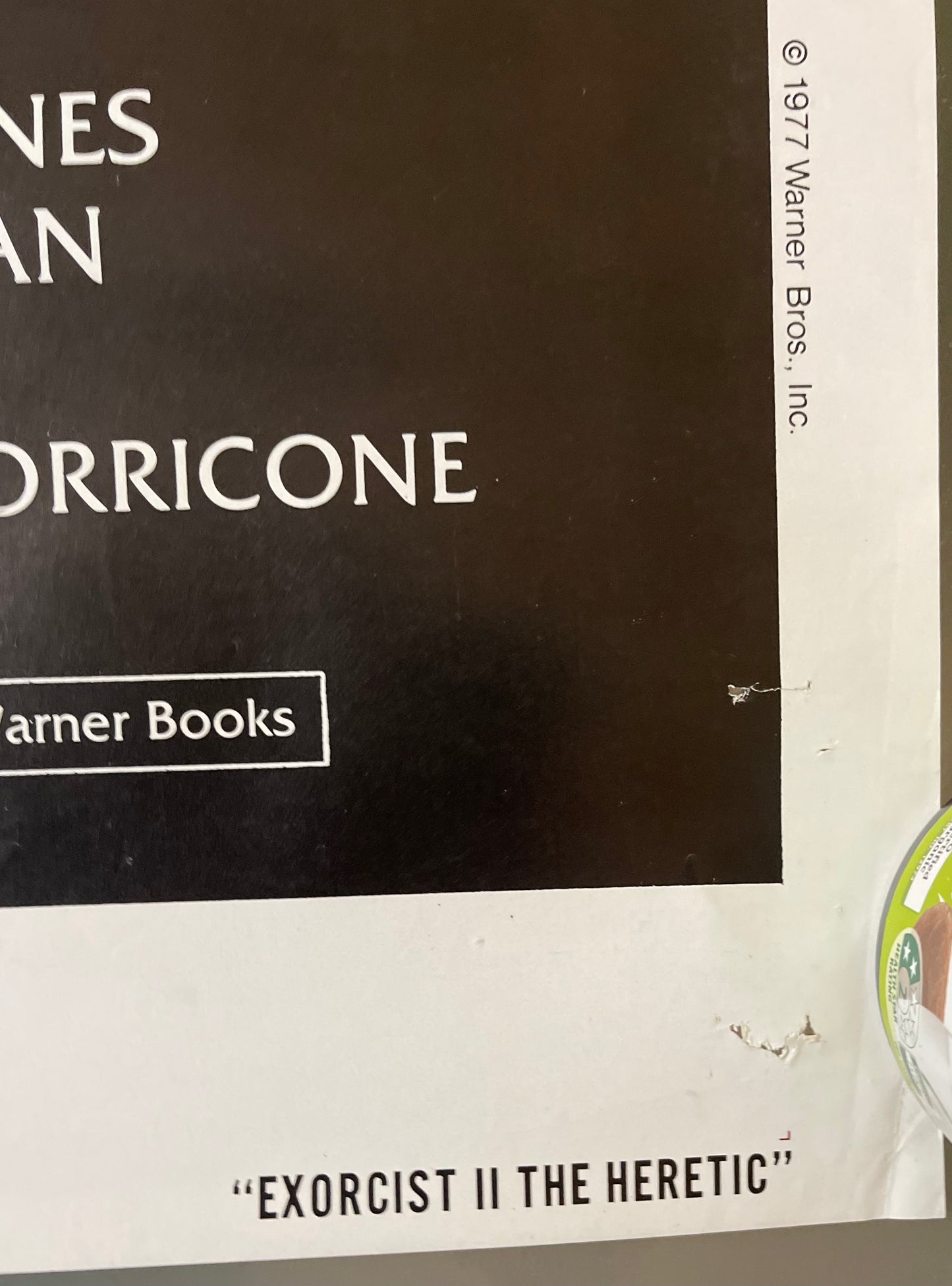 Exorcist II: The Heretic (1977) - One Sheet