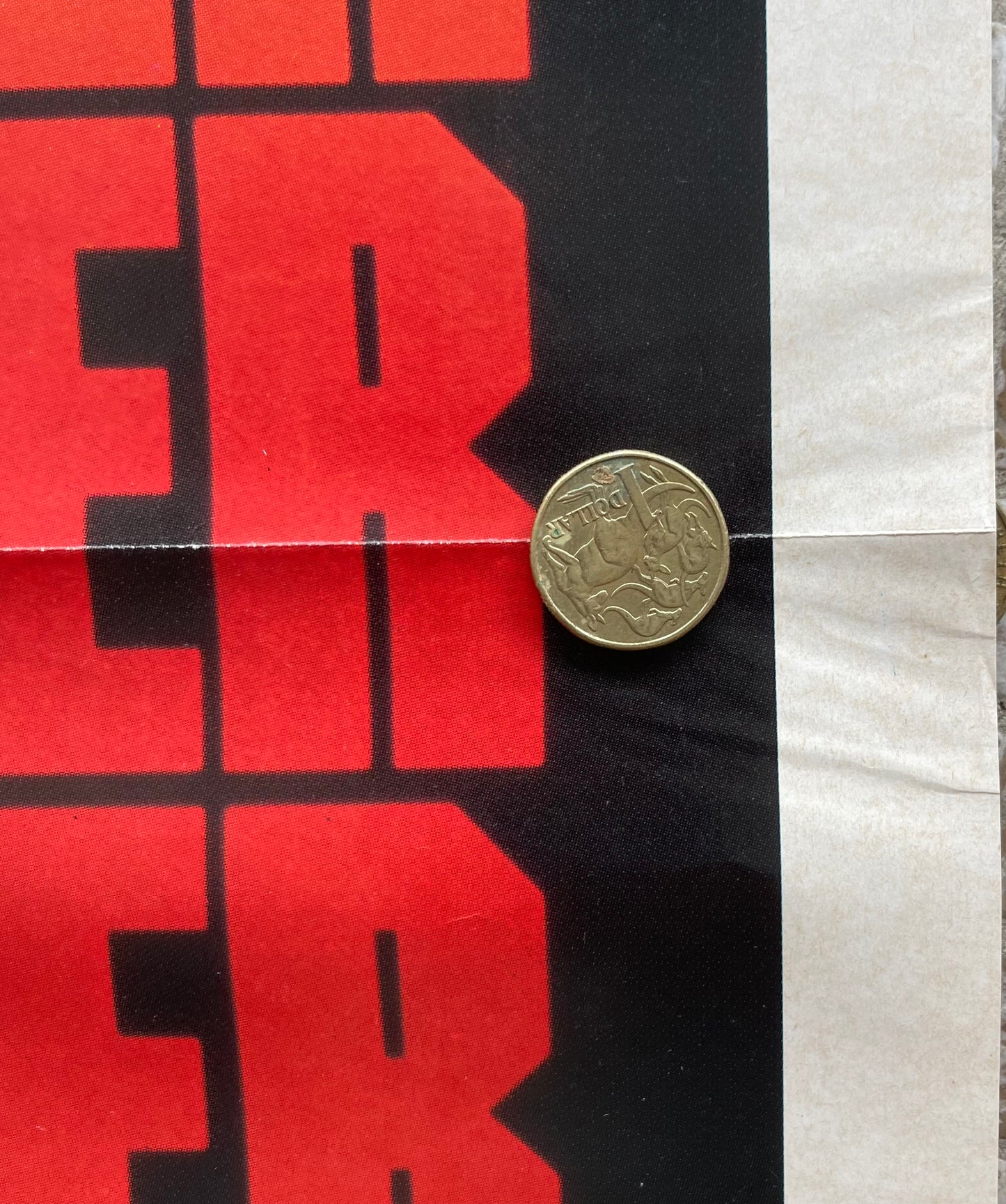 Raw Deal (1986) Arnold Schwarzenegger - One Sheet