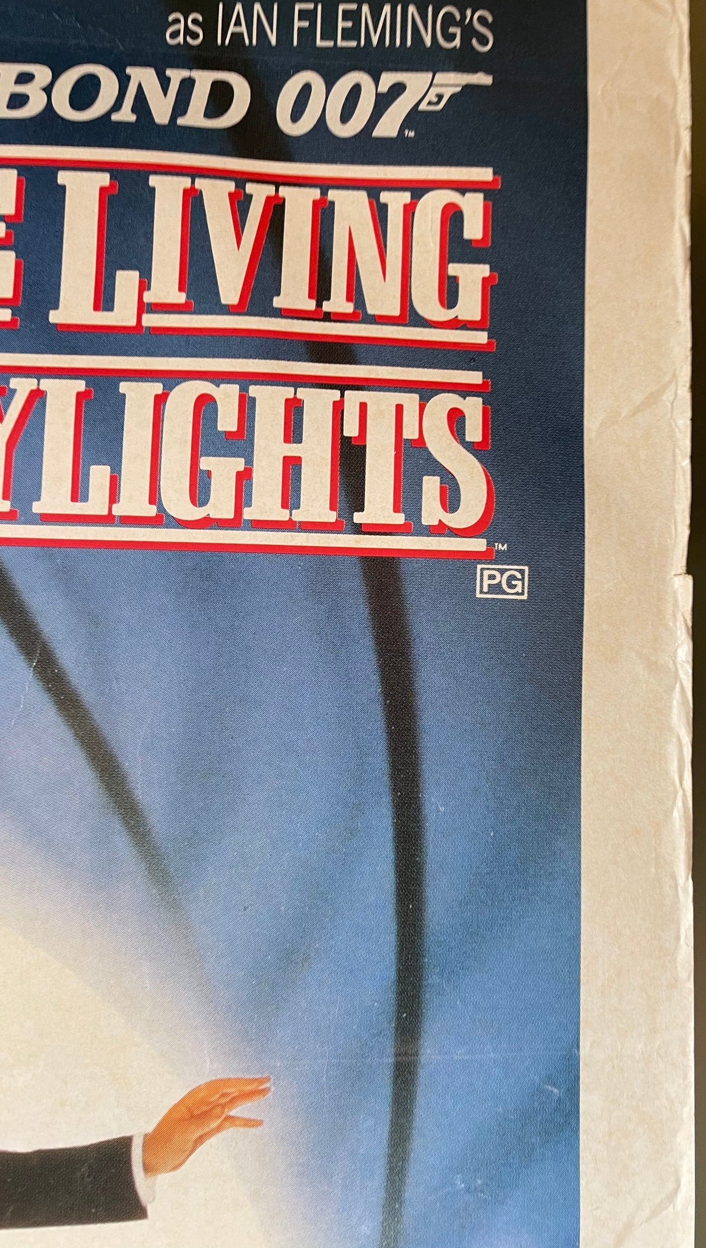 James Bond The Living Daylights (1987) Timothy Dalton - One Sheet