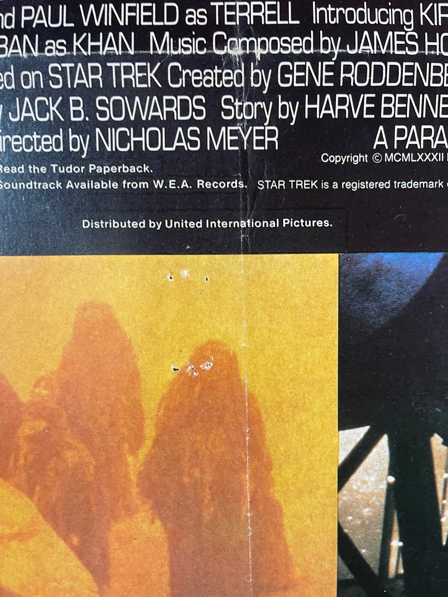 Star Trek II: The Wrath of Khan (1982) - One Sheet