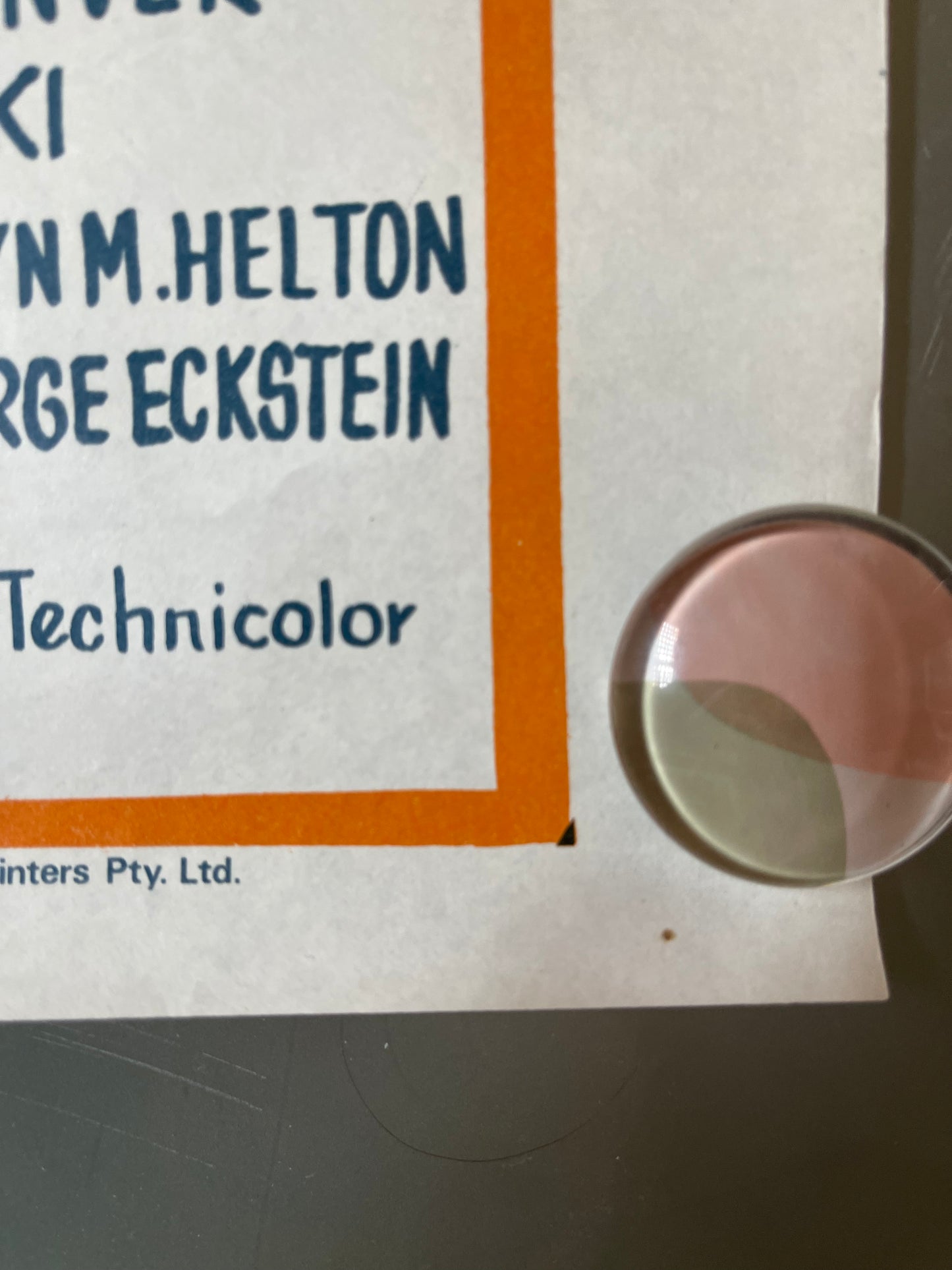 Sunshine (1973)- Daybill