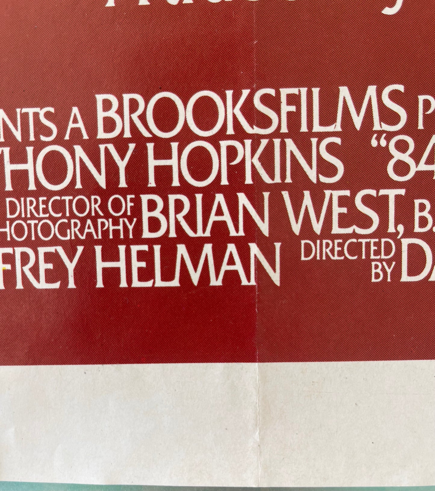 84 Charing Cross Road (1987) - One Sheet