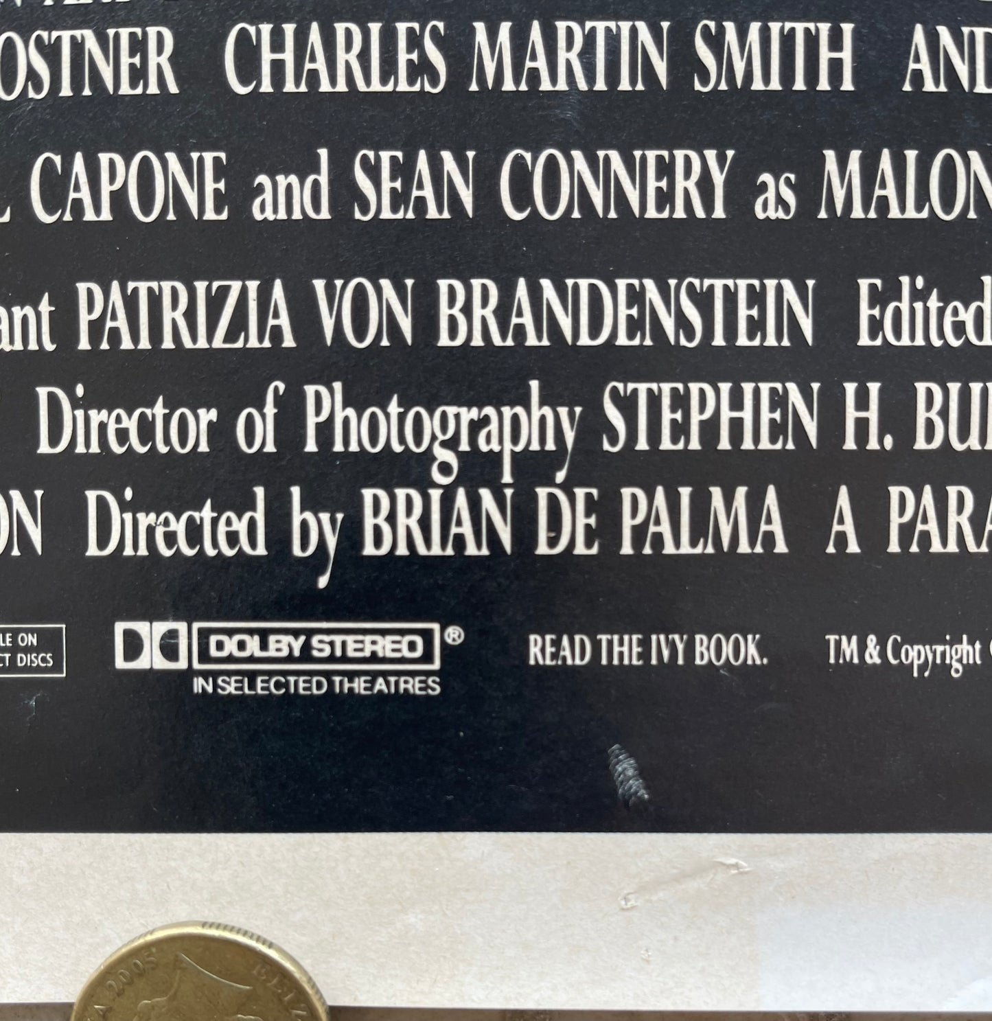 The Untouchables (1987) - Daybill