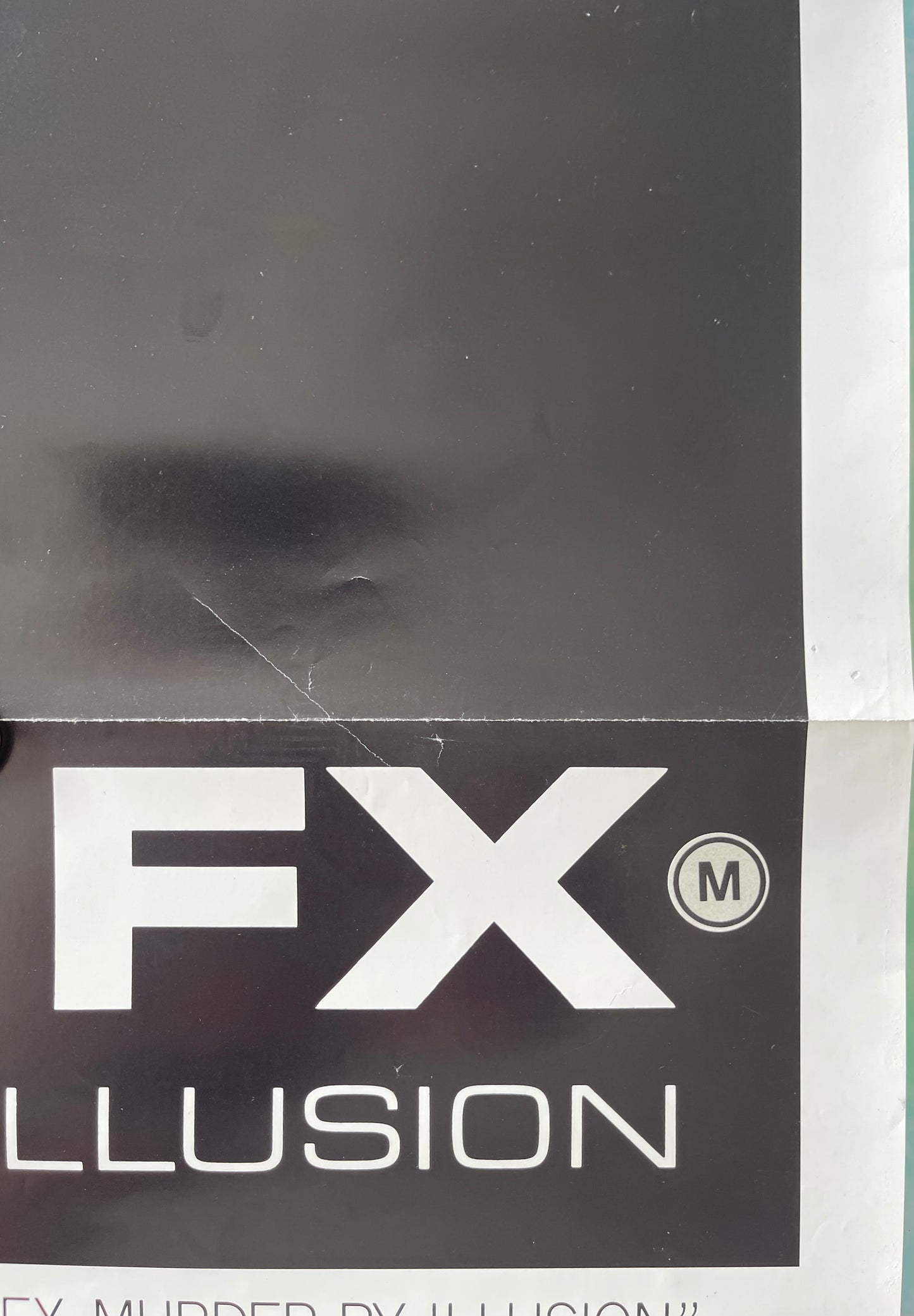 FX Murder by illusion (1986) - One Sheet