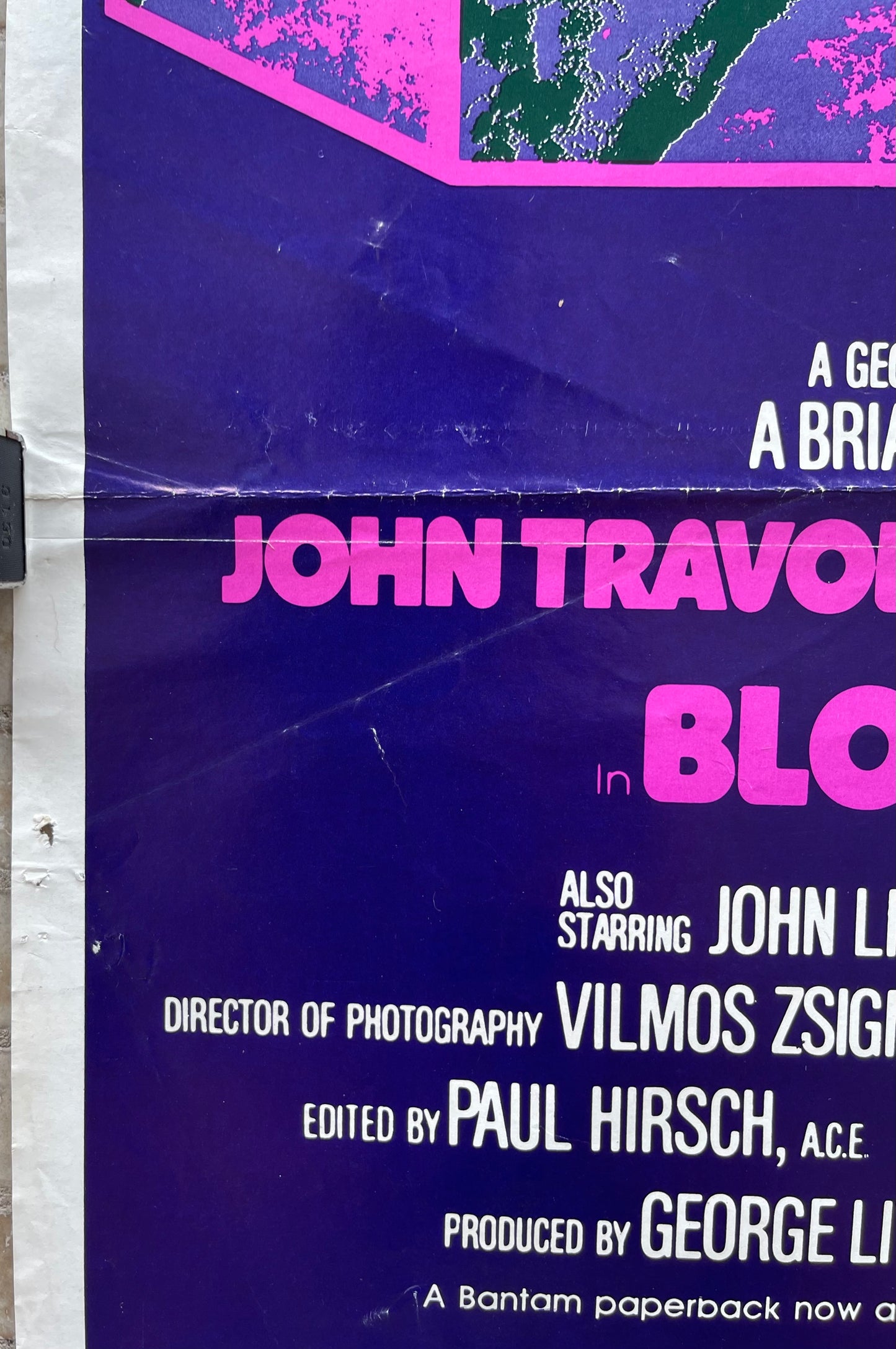 Blow Out (1981) - Daybill