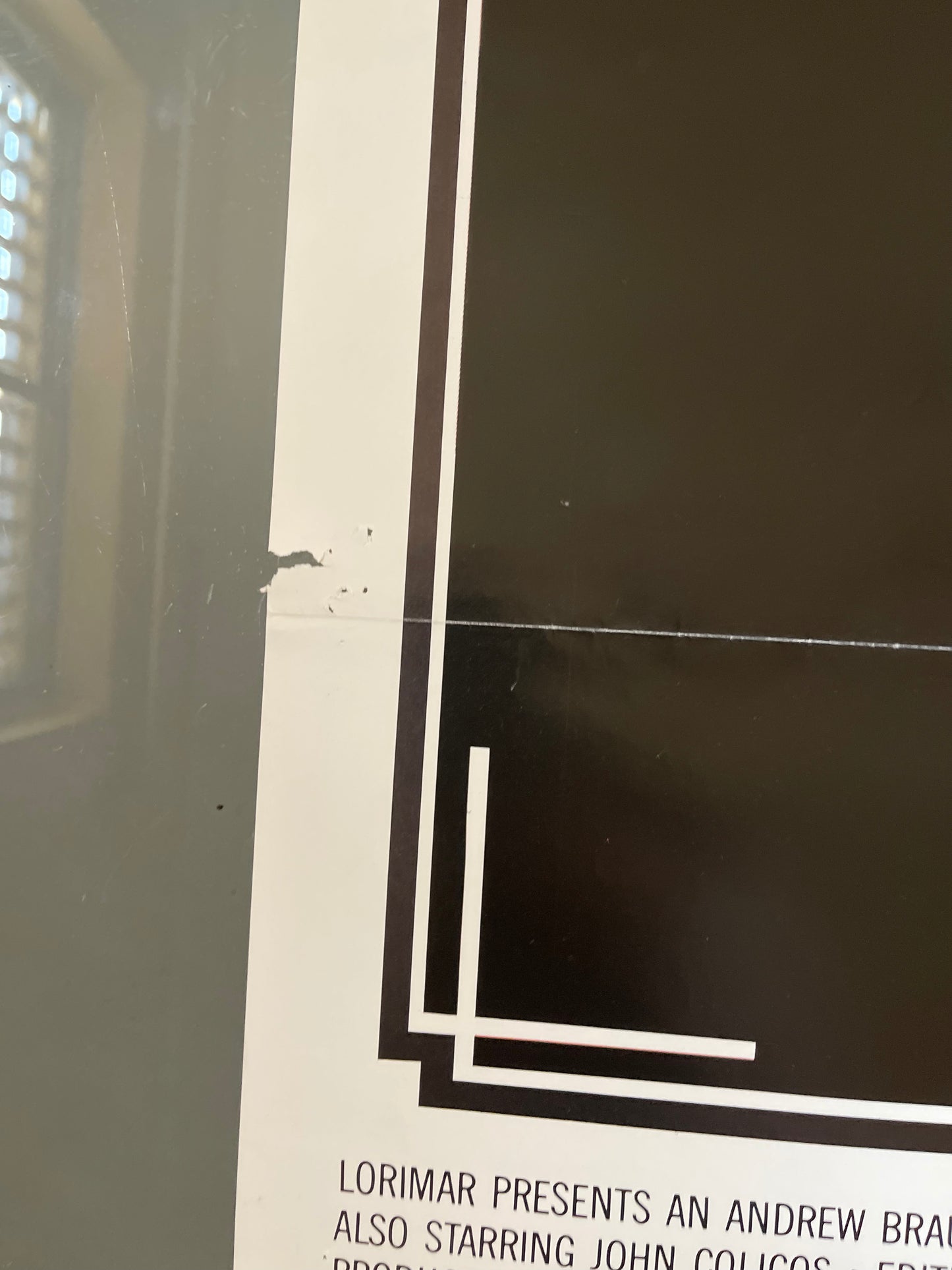 The Postman Always Rings Twice (1981) Jack Nicholson - One Sheet