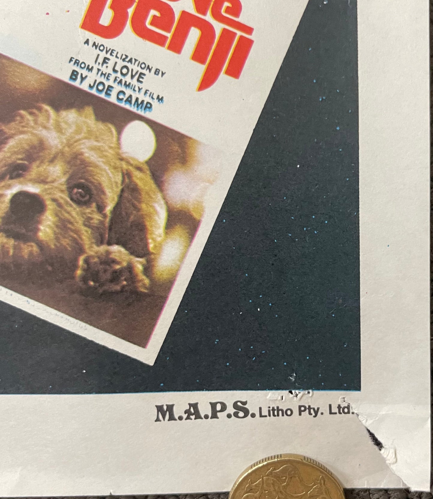 For The Love Of Benji (1977) - Daybill