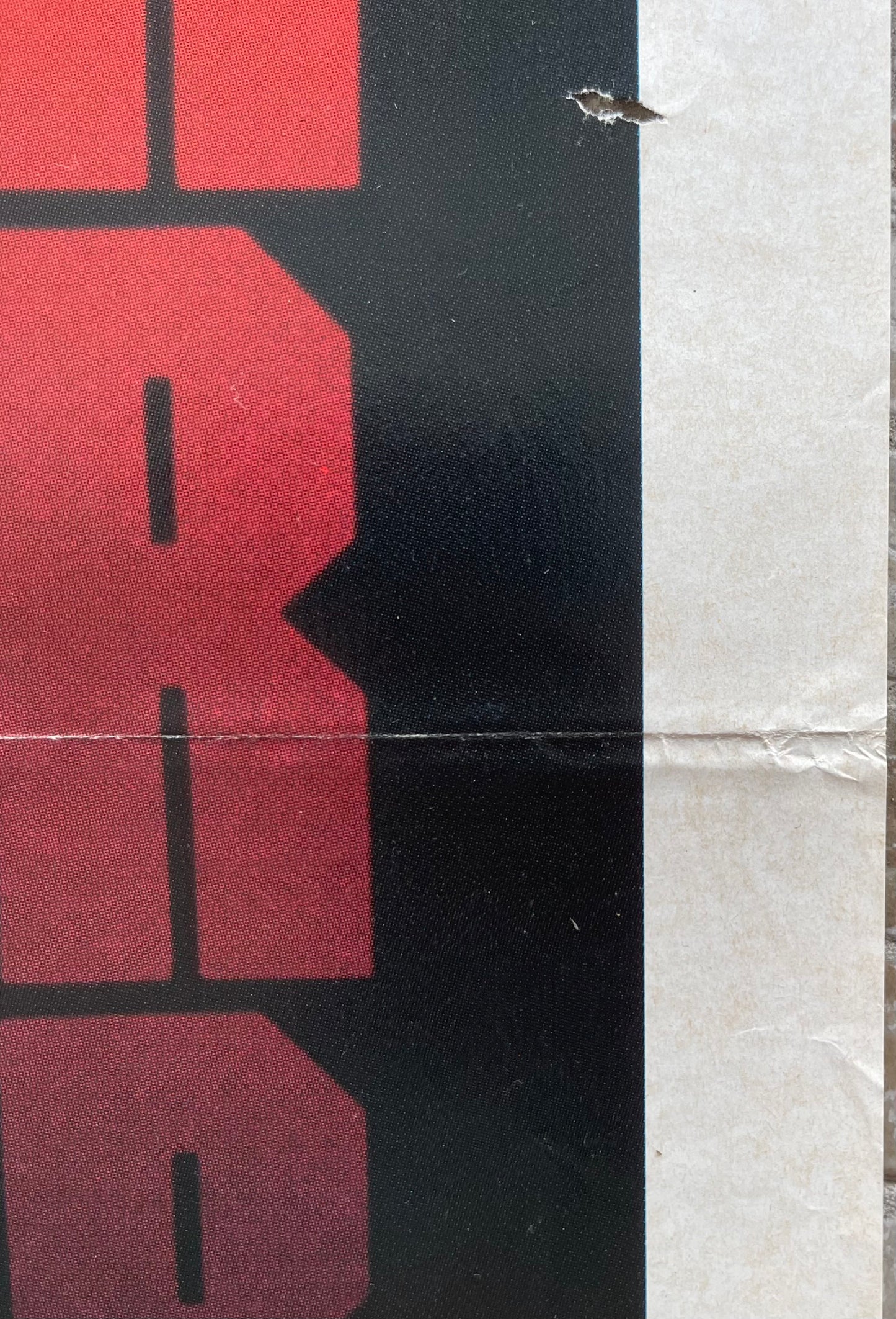 Raw Deal (1986) Arnold Schwarzenegger - One Sheet