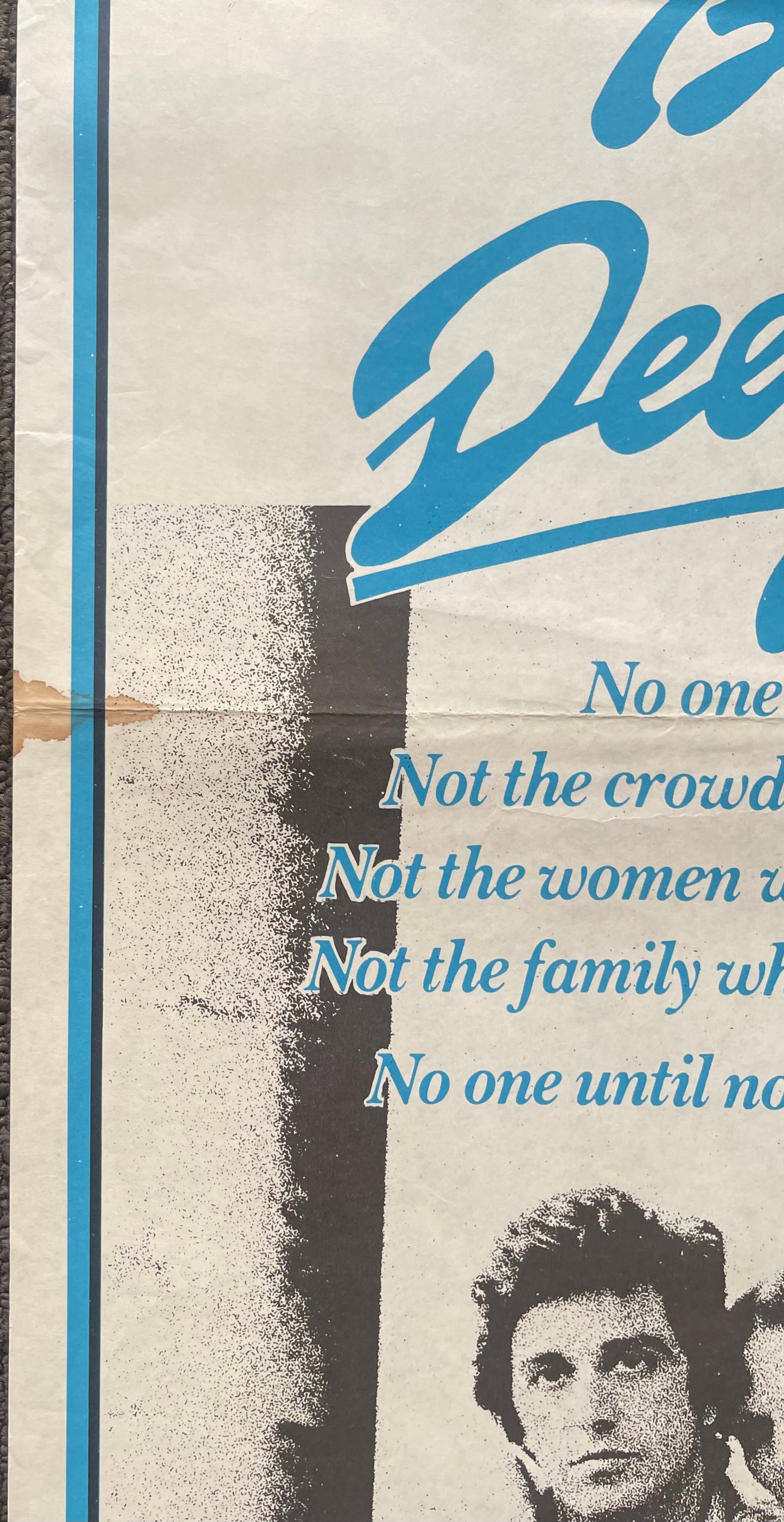 Who is Bobby Deerfield - Daybill