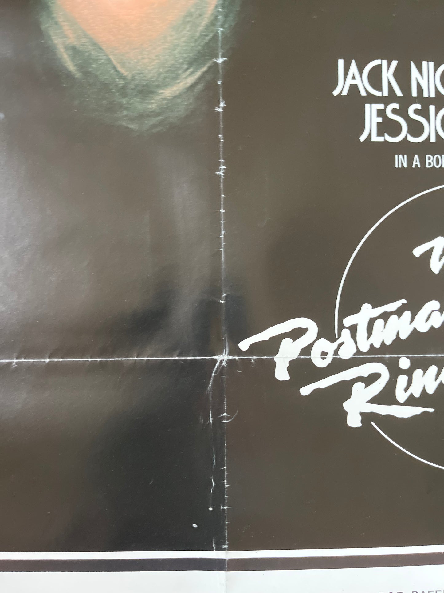 The Postman Always Rings Twice (1981) Jack Nicholson - One Sheet