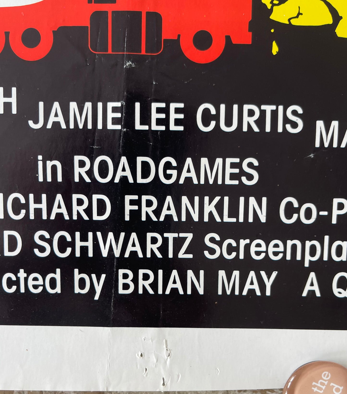 Road Games (1981) - One Sheet