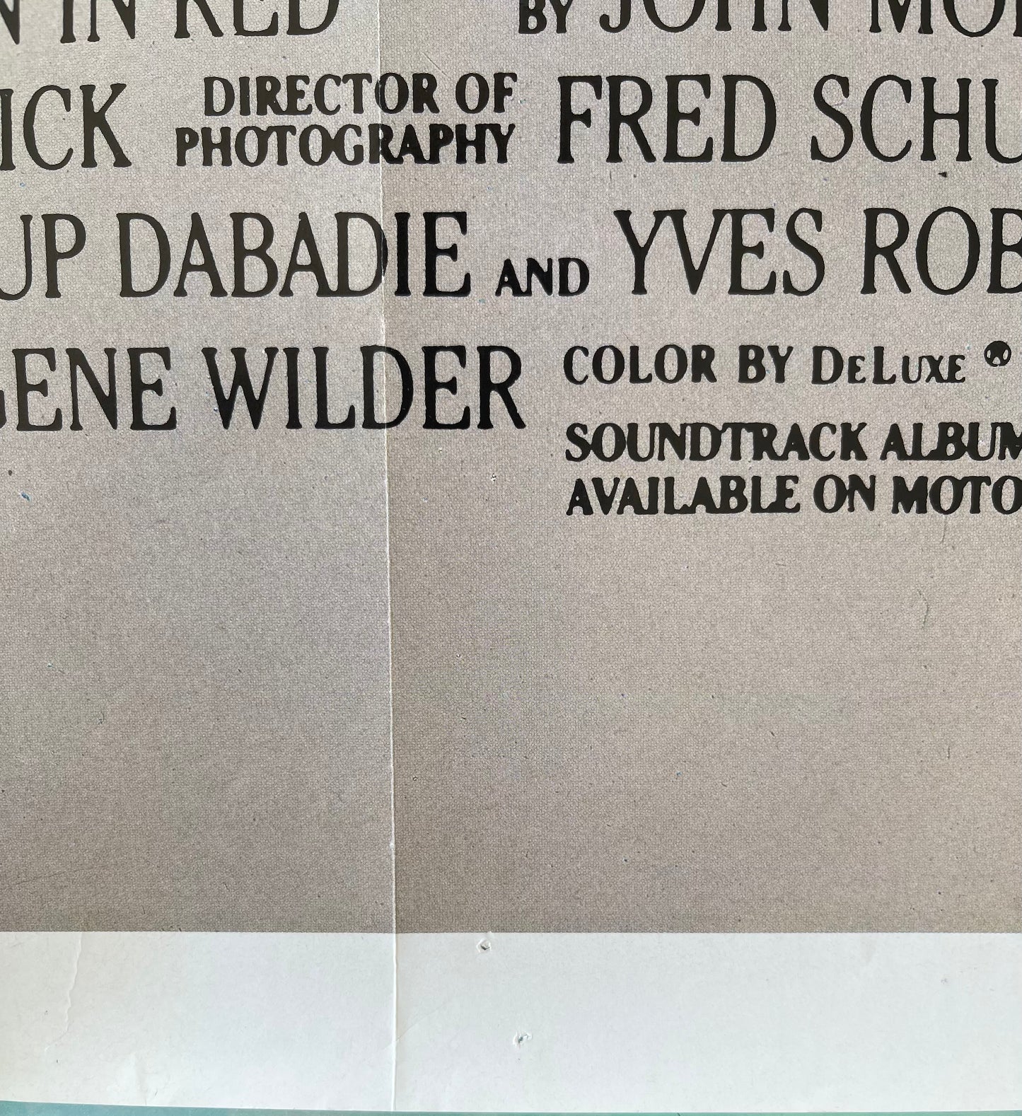 The Woman in Red (1984) - One Sheet