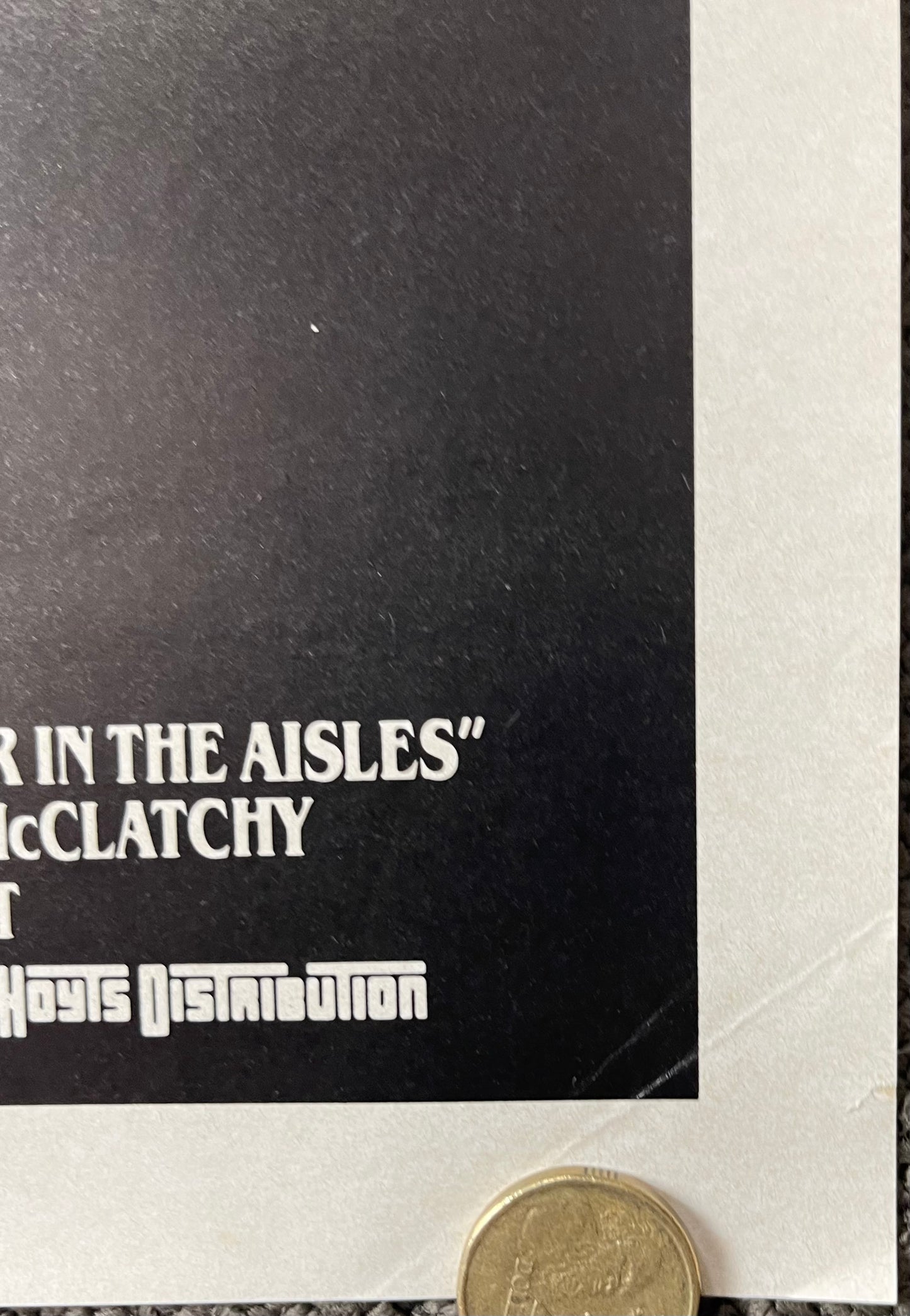 Terror In The Aisles (1984) - Daybill