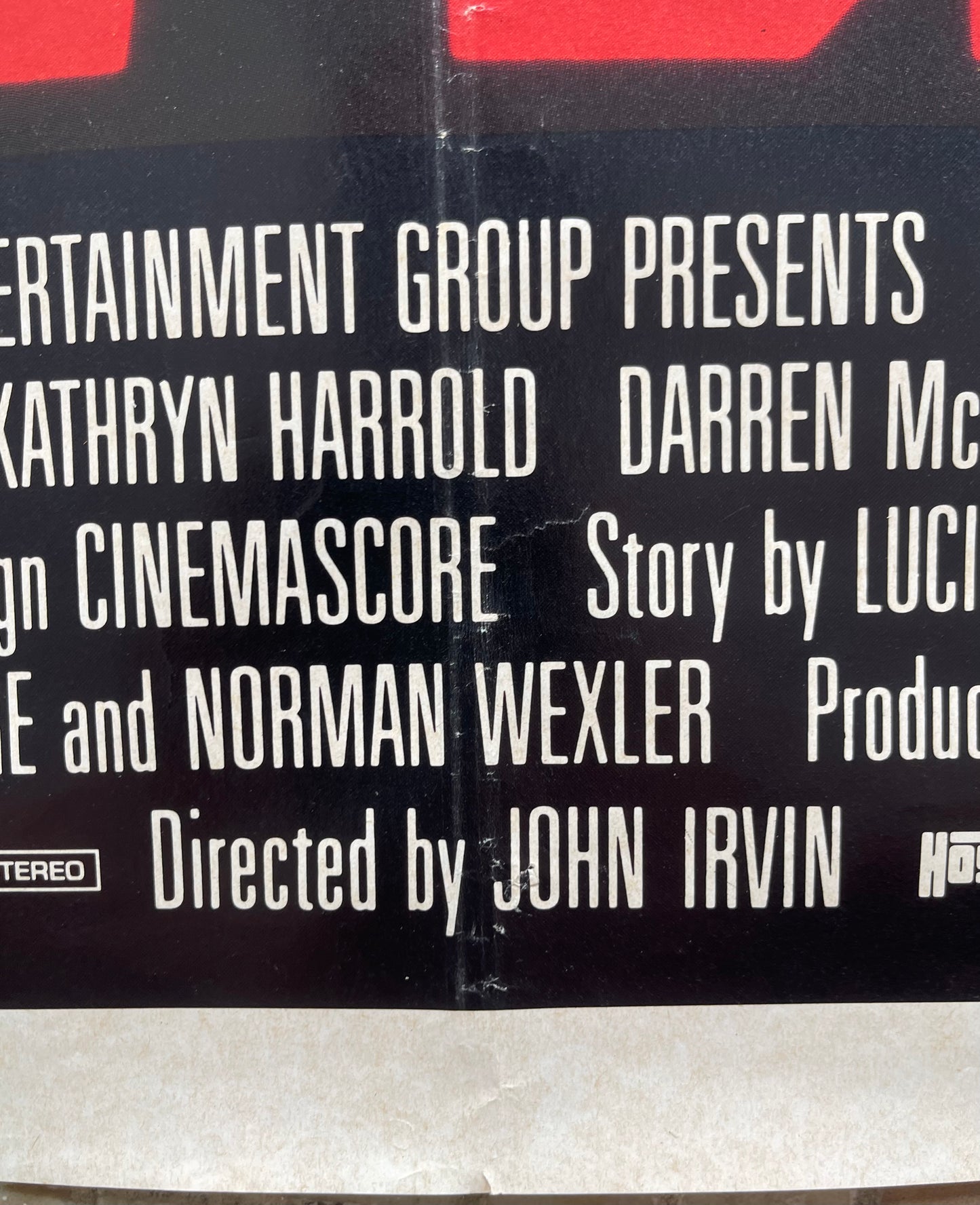 Raw Deal (1986) Arnold Schwarzenegger - One Sheet