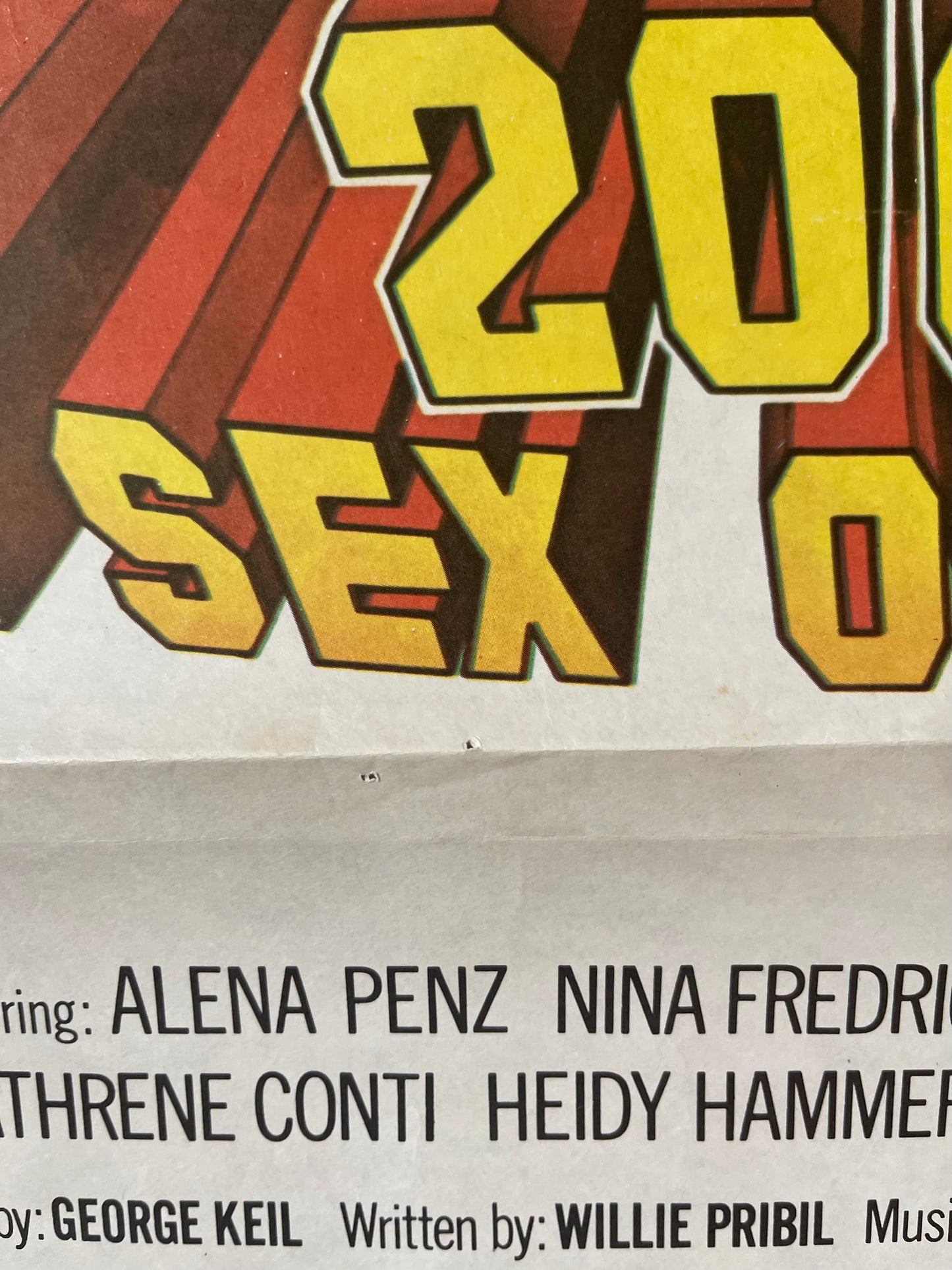 2069: A Sex Odyssey (1974) - Daybill