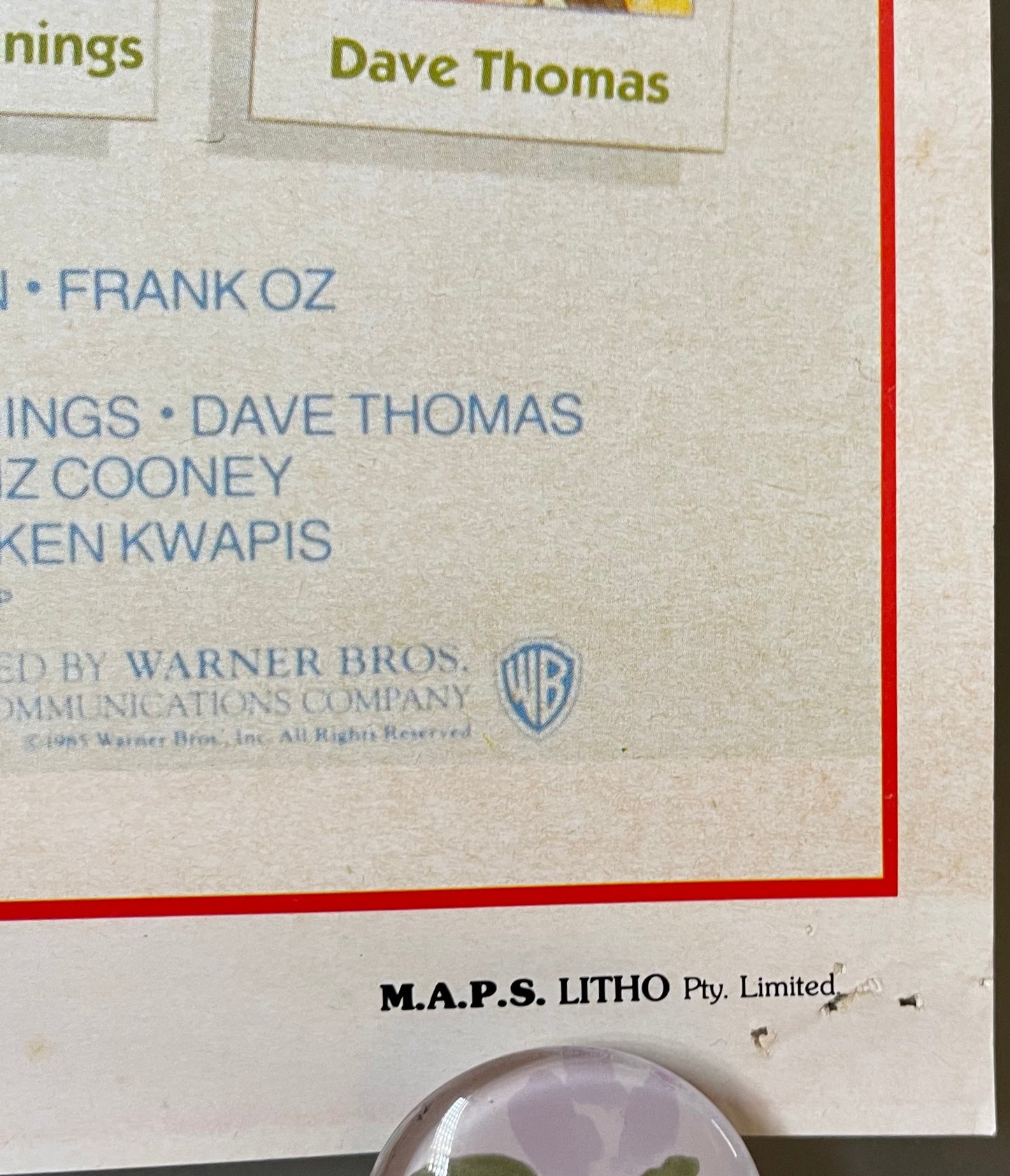 Sesame Street: Follow that Bird (1985) - Daybill