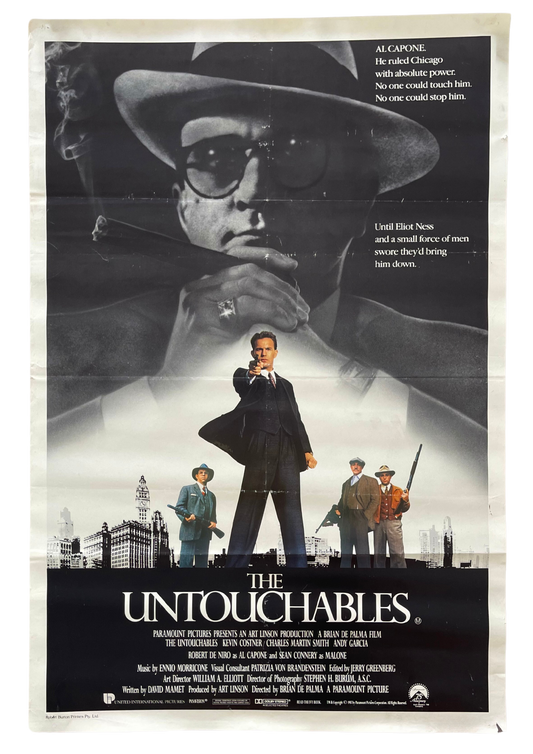 The Untouchables (1987) - One Sheet