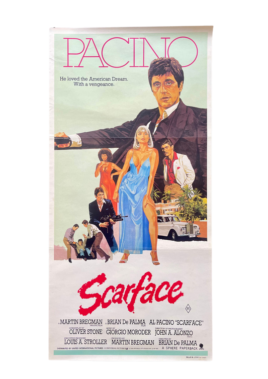 Scarface (1984) - Daybill