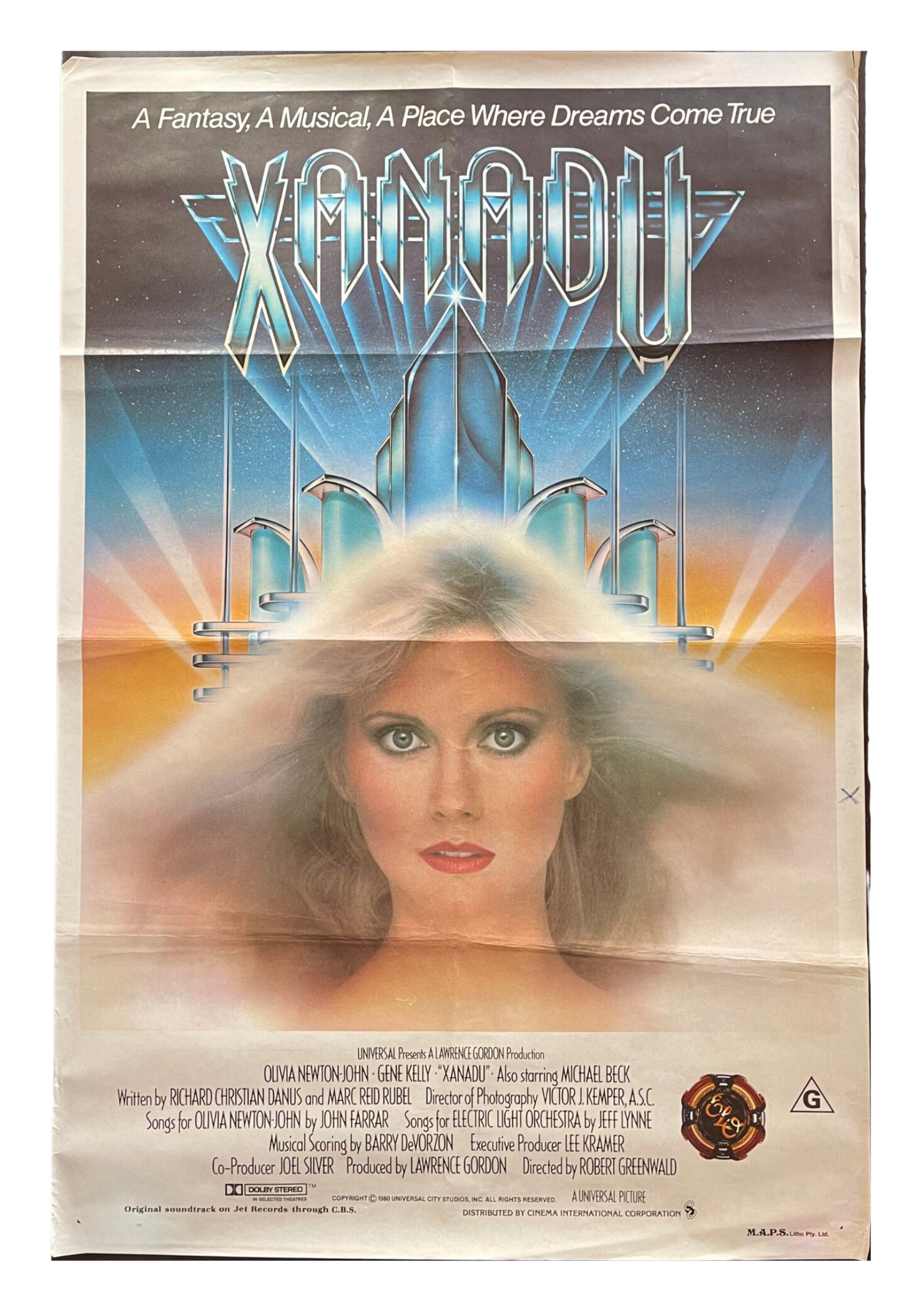 Xanadu (1980) - One Sheet