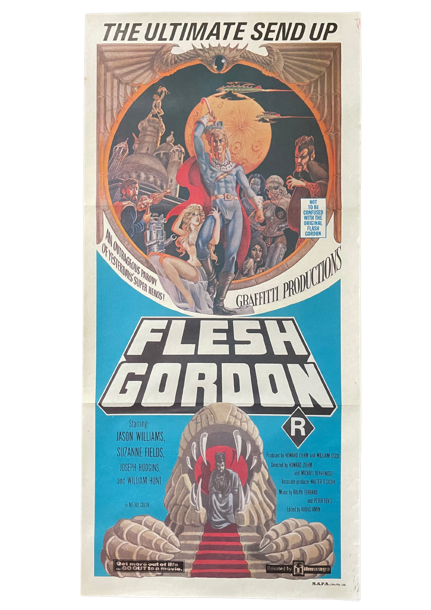 Flesh Gordon (1974) - Daybill