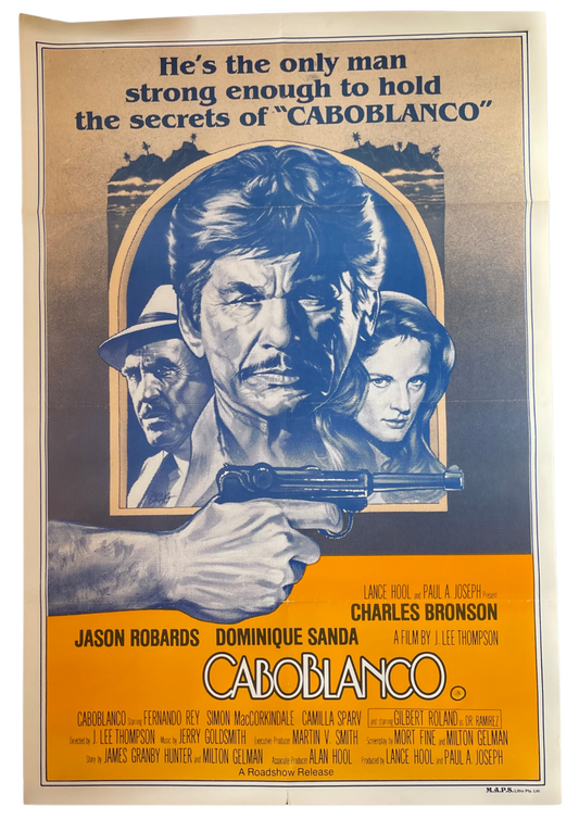 Caboblanco (1980) Charles Bronson - One Sheet