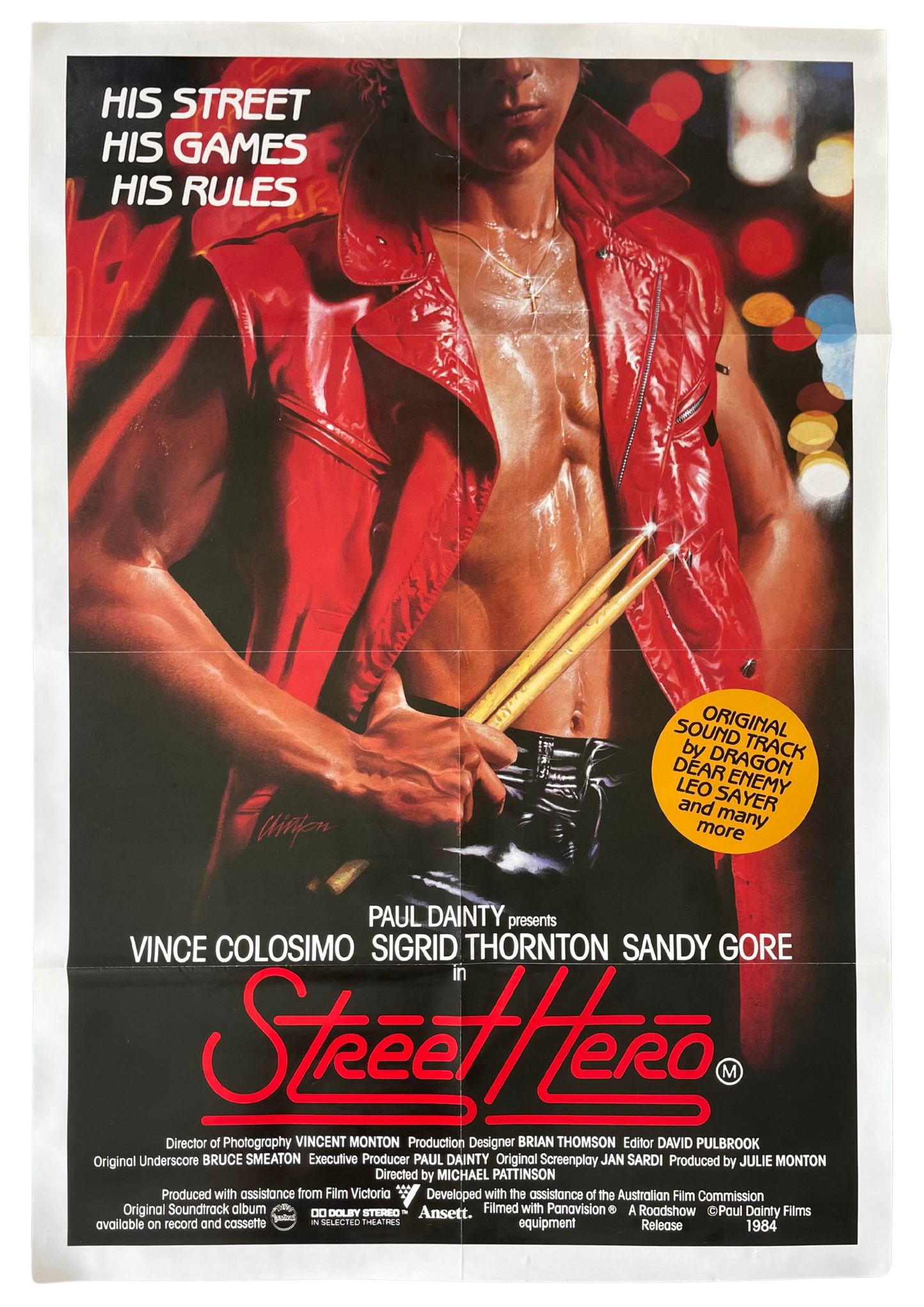 Street Hero (1984) - One Sheet