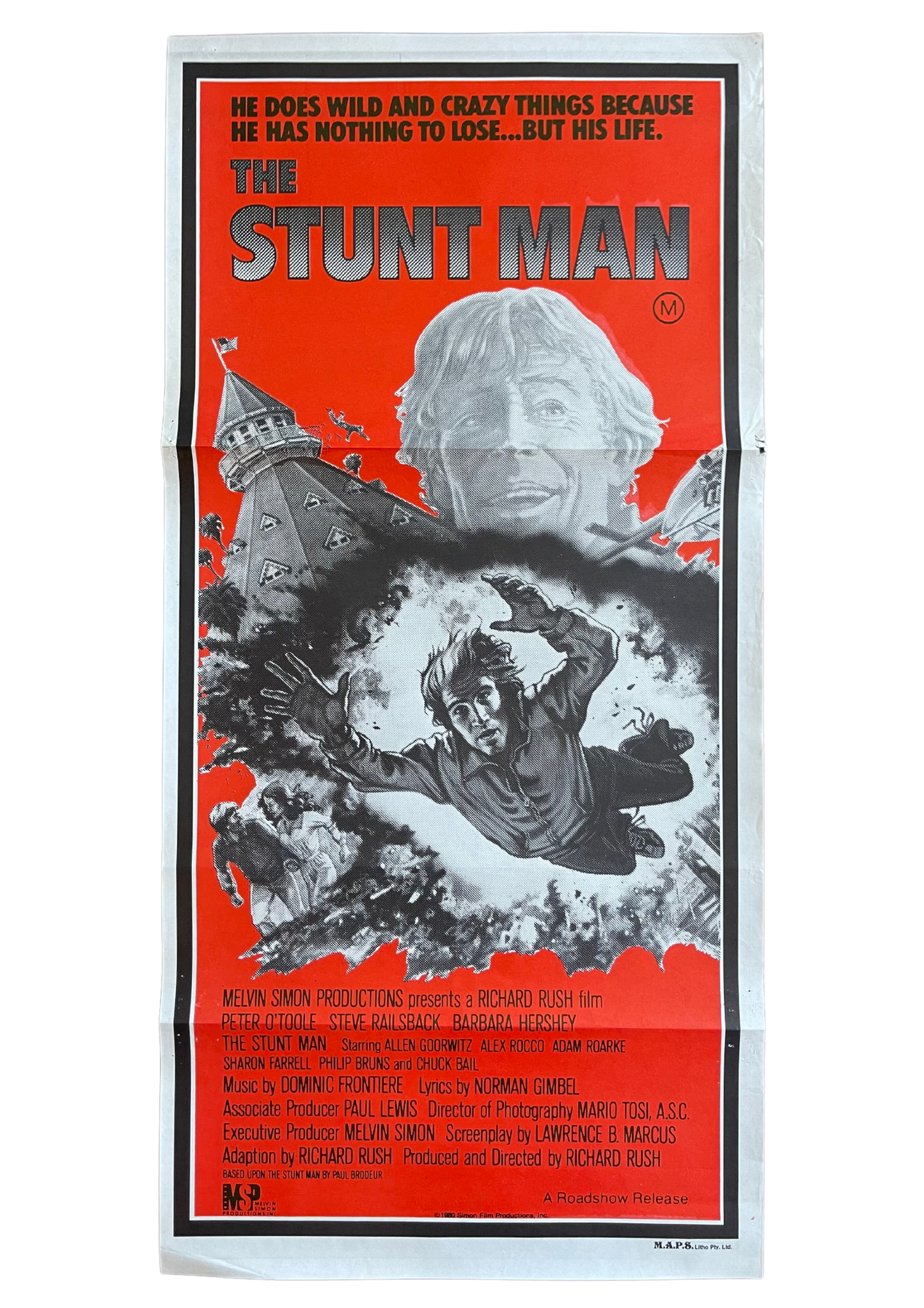 The Stunt Man (1980) - Daybill