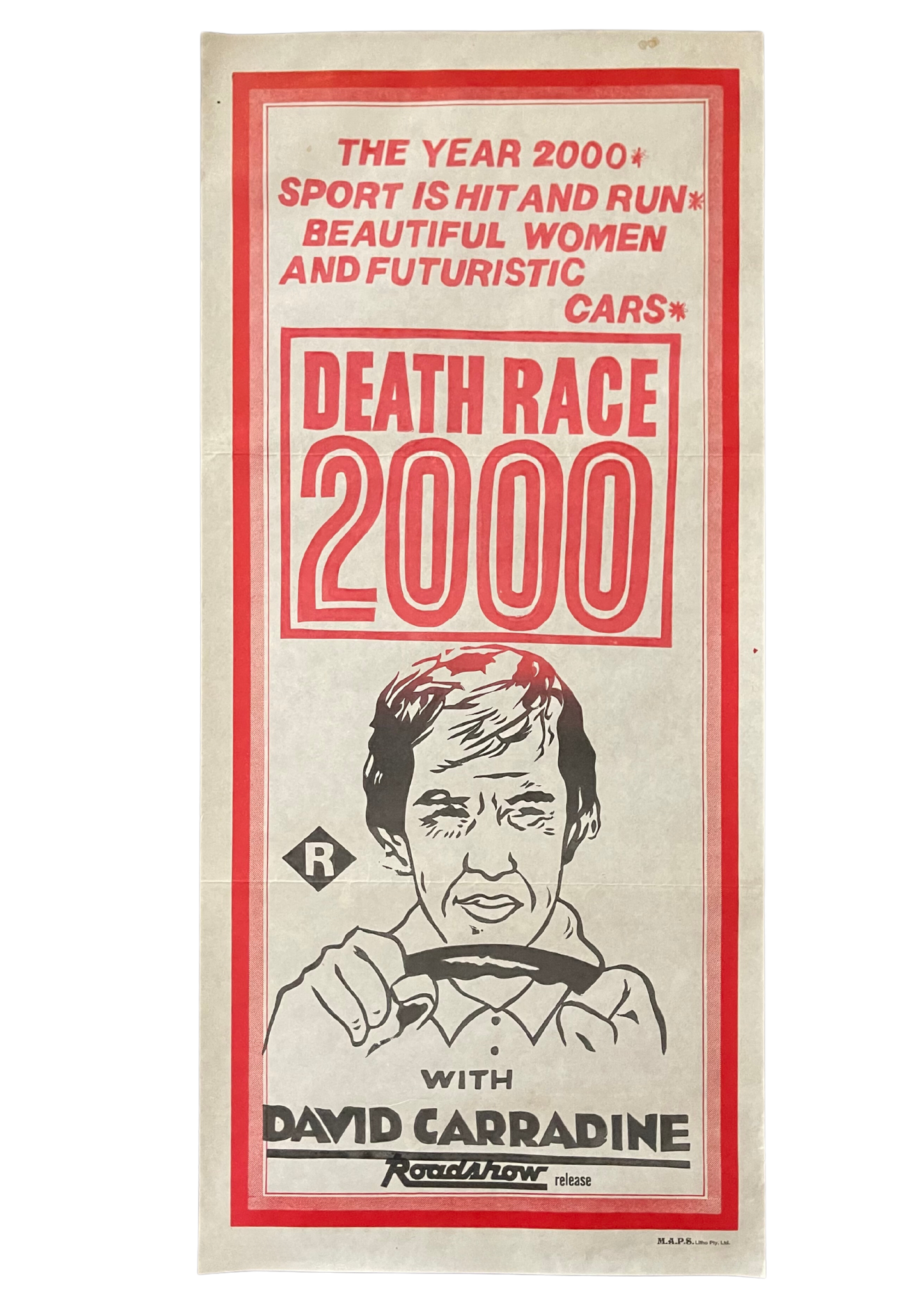 Death Race 2000 (1975) - Daybill