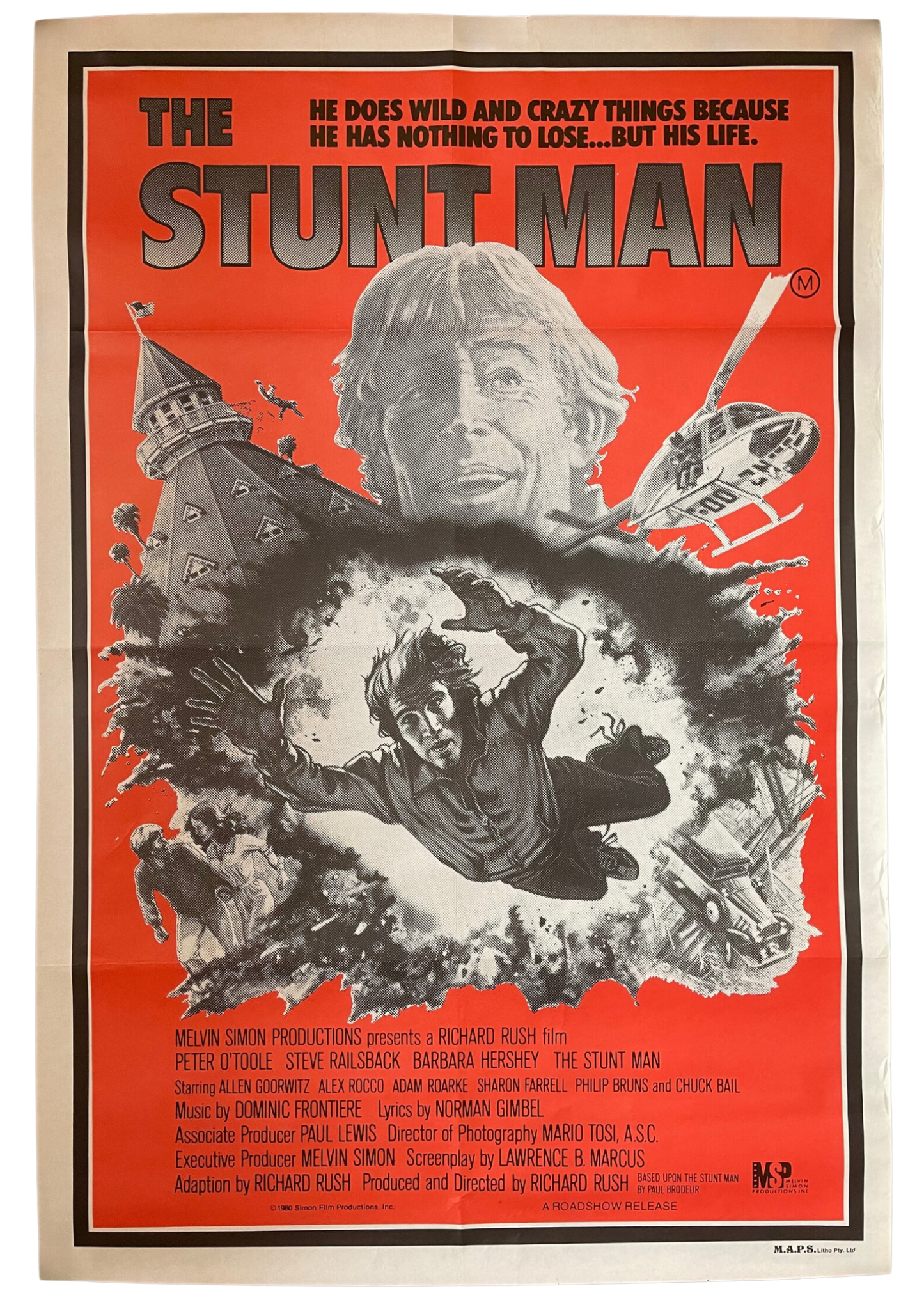 The Stunt Man (1980)- One Sheet