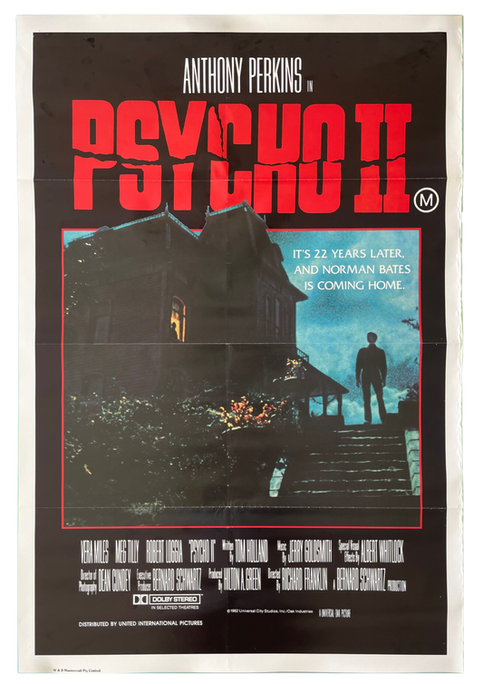 Psycho II (1983) - One Sheet