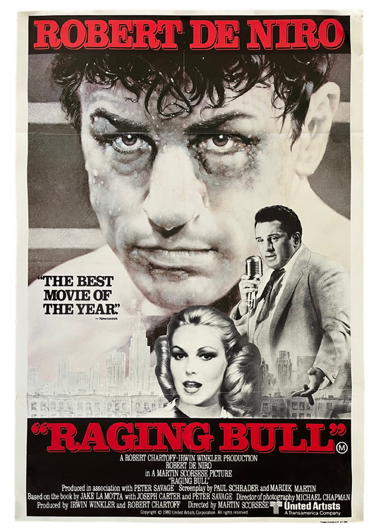 Raging Bull - Robert De Niro - One Sheet