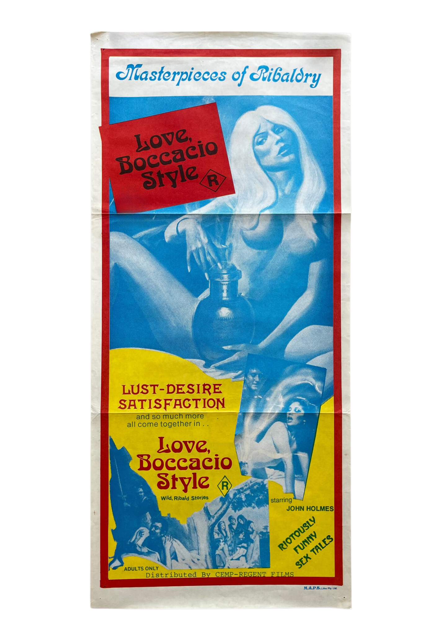 Love Boccacio Style (1971) - Daybill