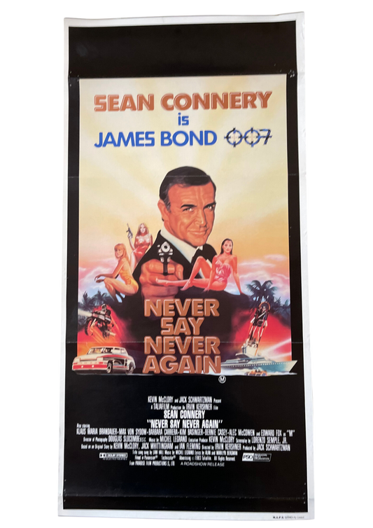 James Bond - Never Say Never Again - Sean Connery (1983) - Daybill