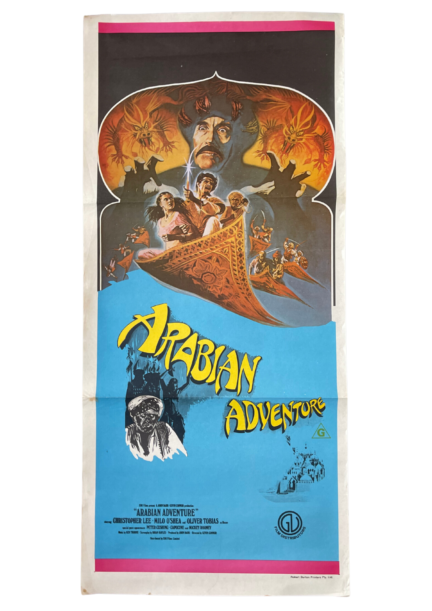 Arabian Adventure (1979) - Daybill