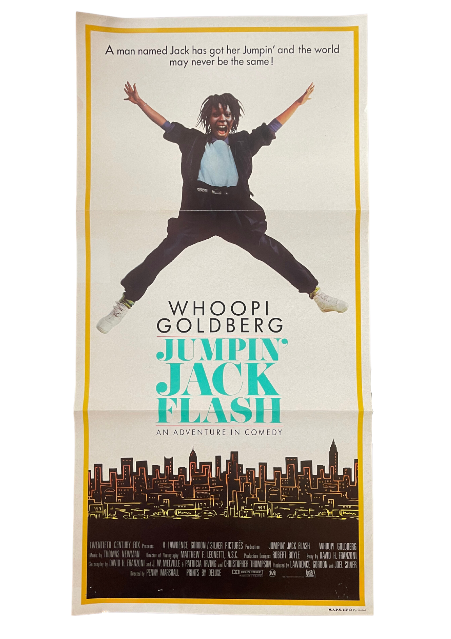 Jumpin Jack Flash (1986) - Daybill