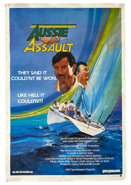 Aussie Assault (1984) - One Sheet