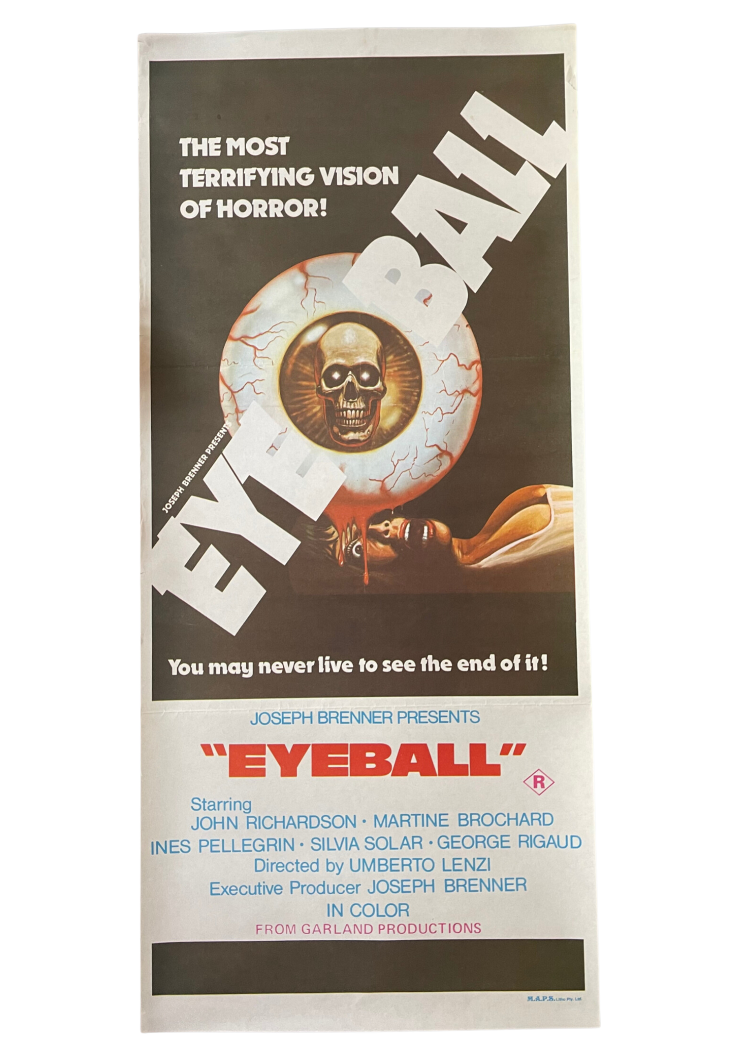 Eyeball (1975) - Daybill