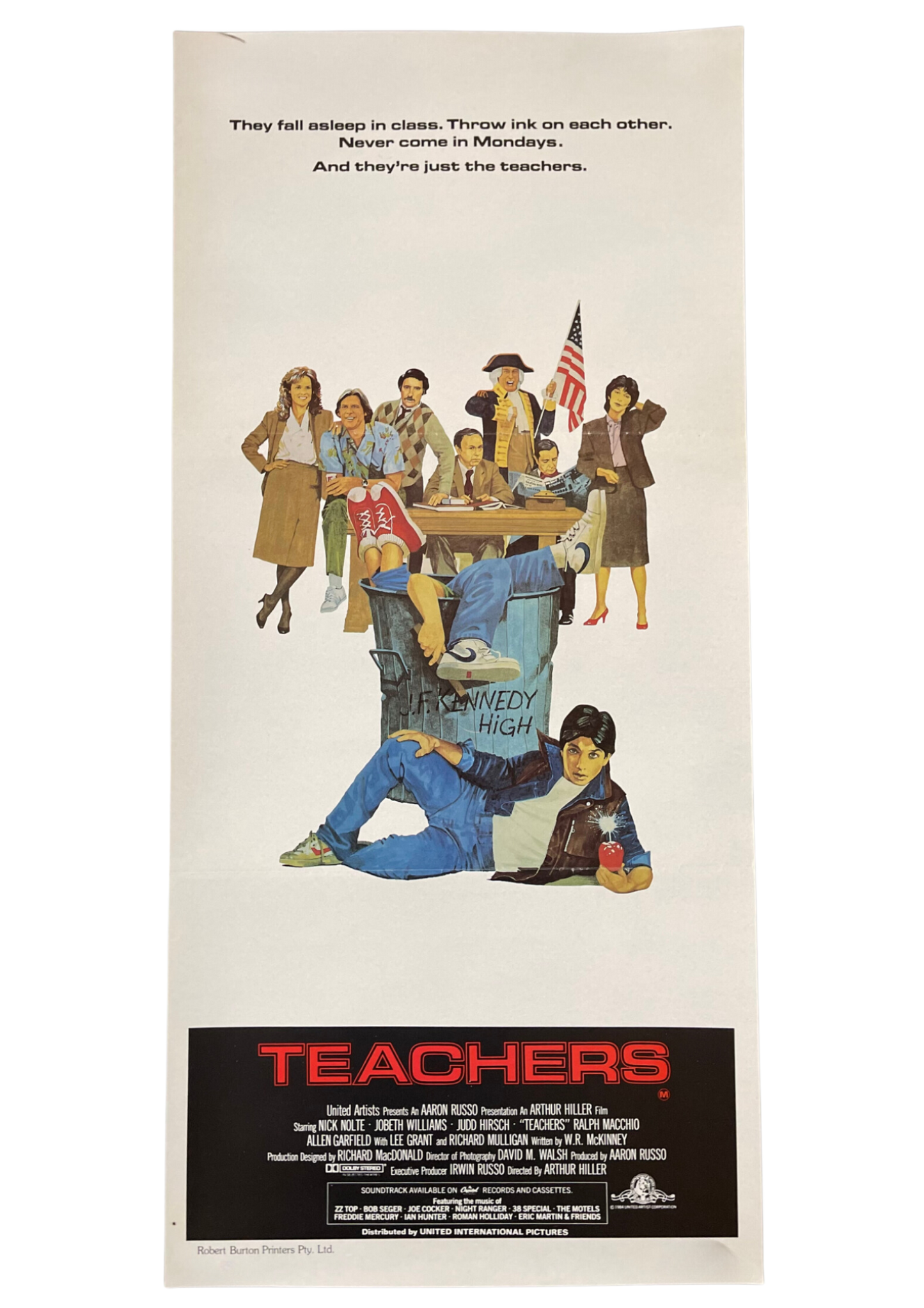 Teachers (1984) - Daybill