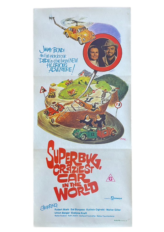 Superbug: Craziest Car in the World (1975) - Daybill