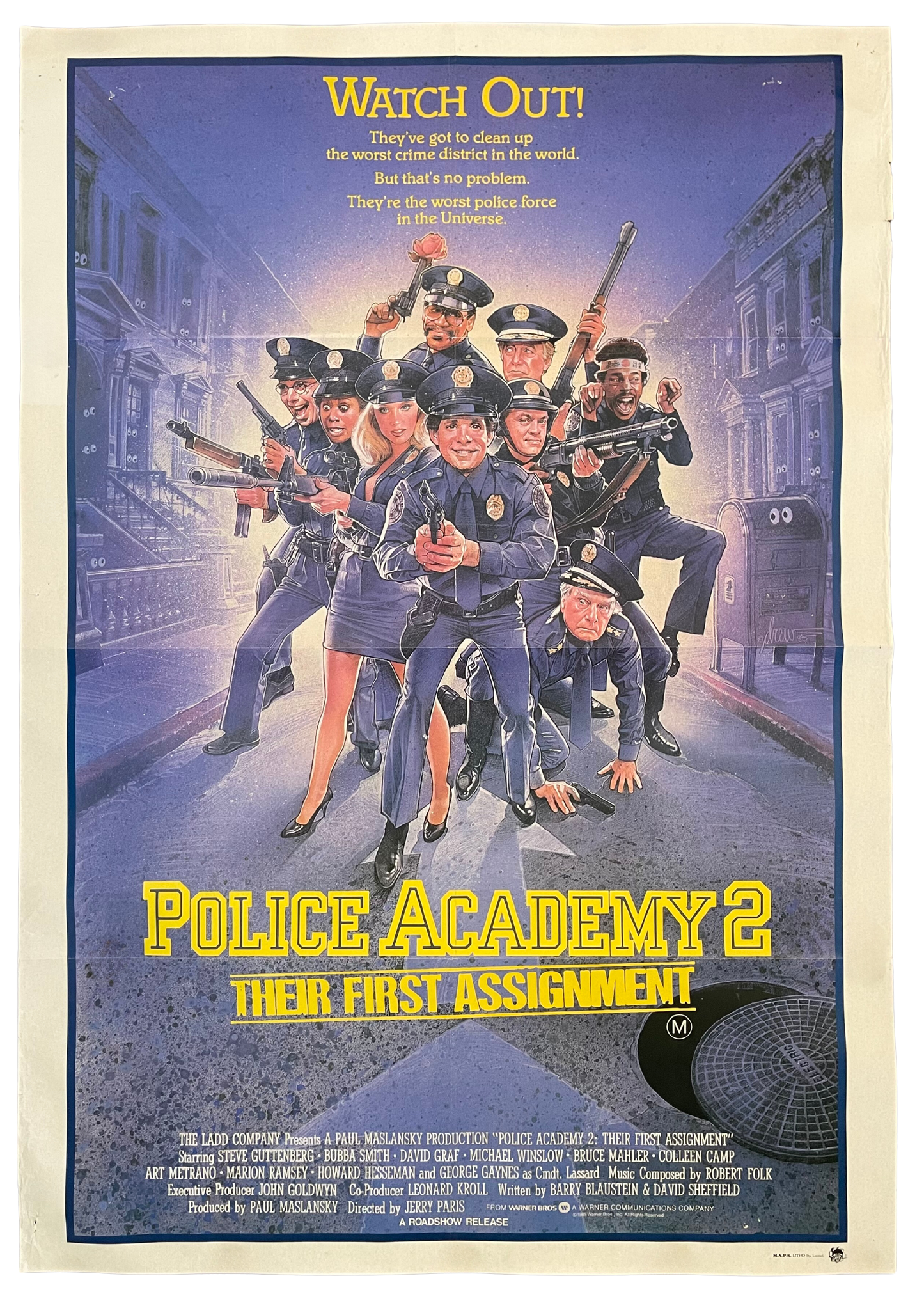 Police Academy 2 (1985) - One Sheet