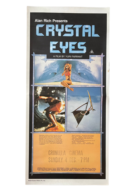 Crystal Eyes (1982) Yuri Farrant - Daybill